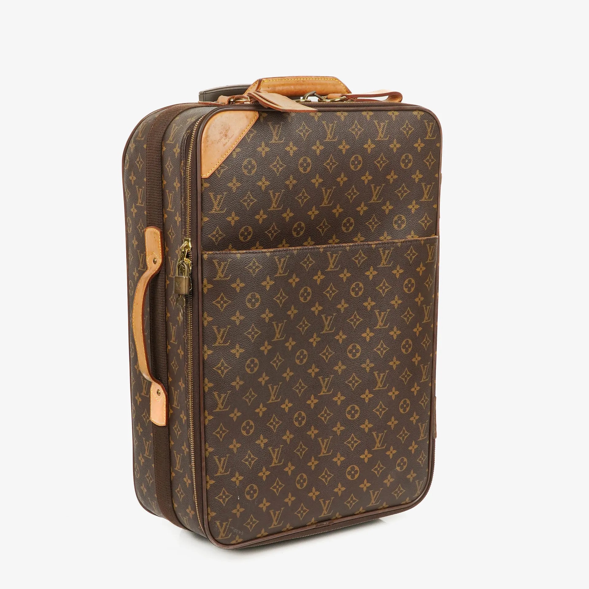 Louis Vuitton Pégase 55 Vintage Monogram Canvas Suitcase