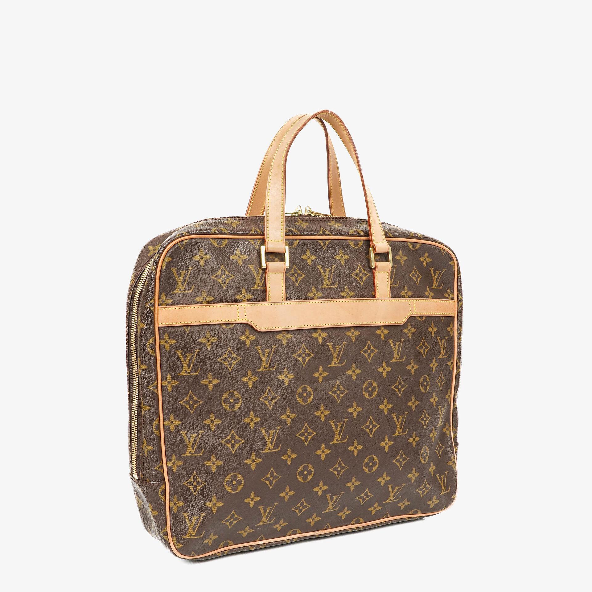 Louis Vuitton Pegase Porte Documents Monogram Canvas Briefcase Bag