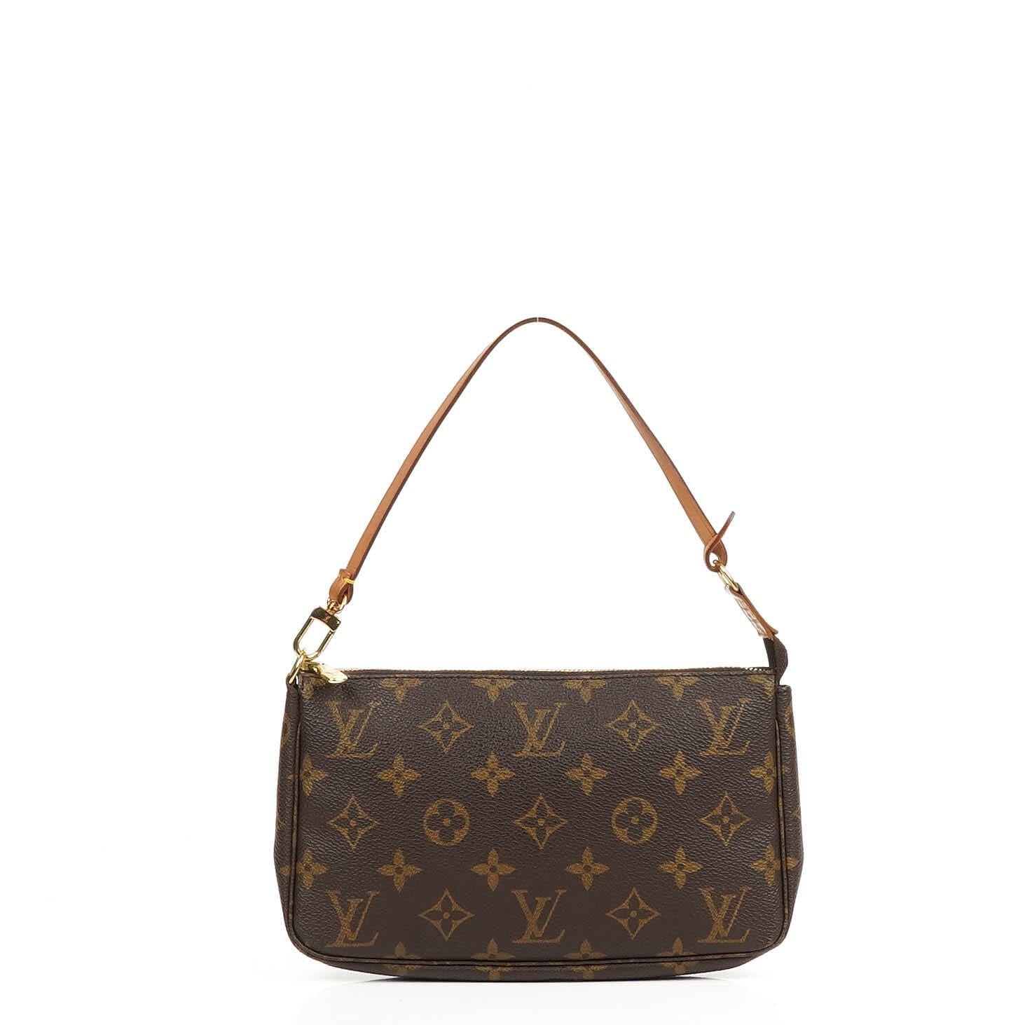 Louis Vuitton Pochette Accessoires Monogram Canvas Clutch Bag