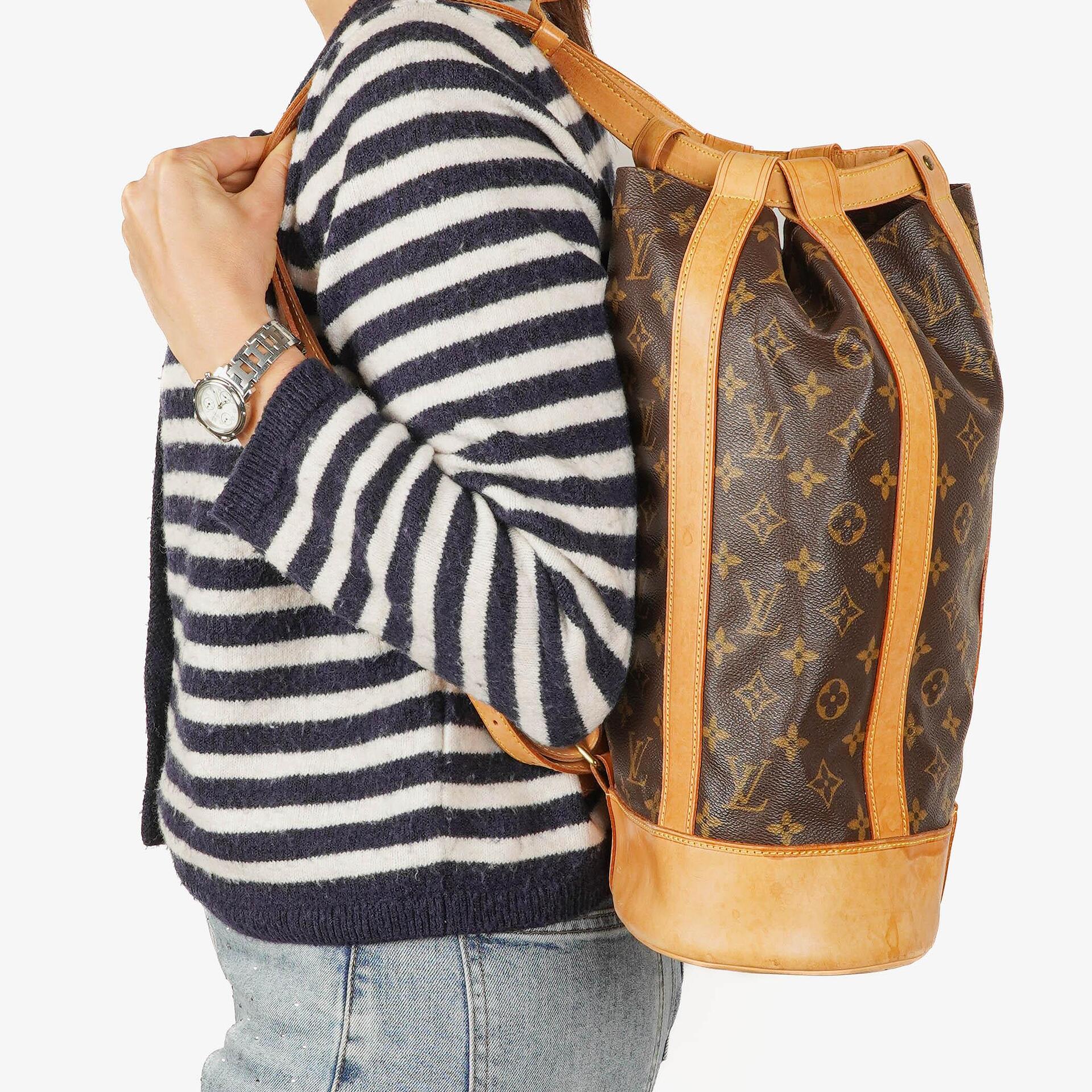 Louis Vuitton Randonnee PM Monogram Canvas Backpack