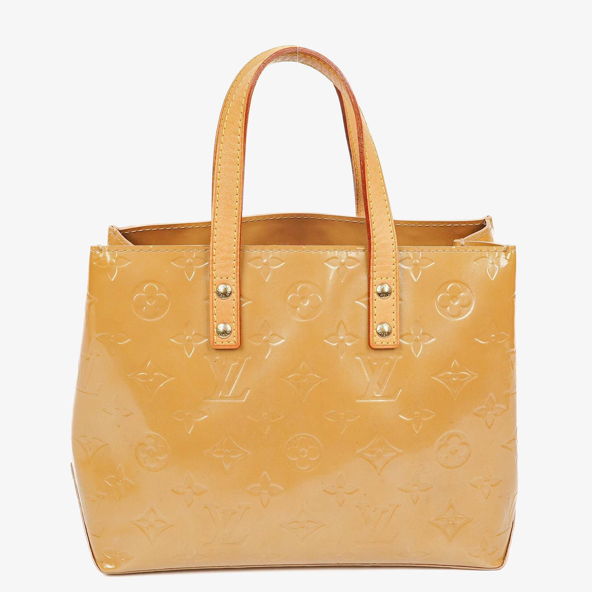 Louis Vuitton Reade PM Beige Monogram Vernis Bag, 2006