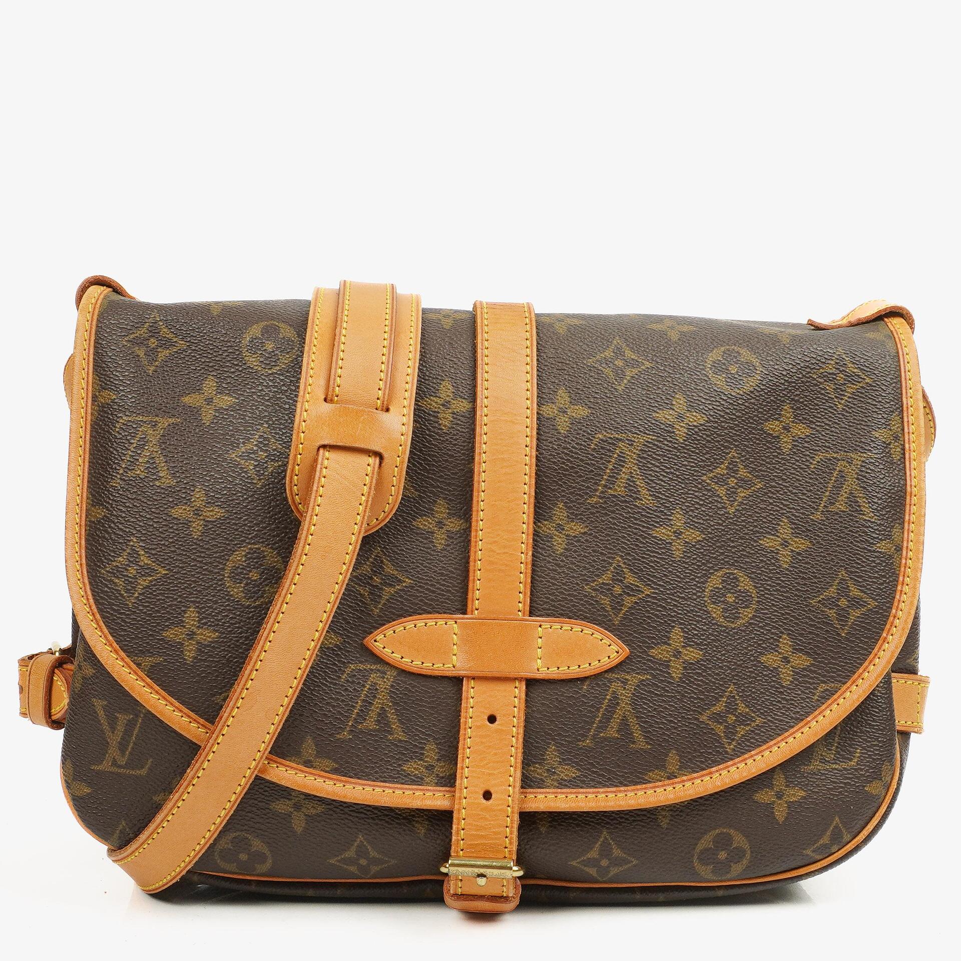 Louis Vuitton Saumur Monogram Canvas 30 Bag