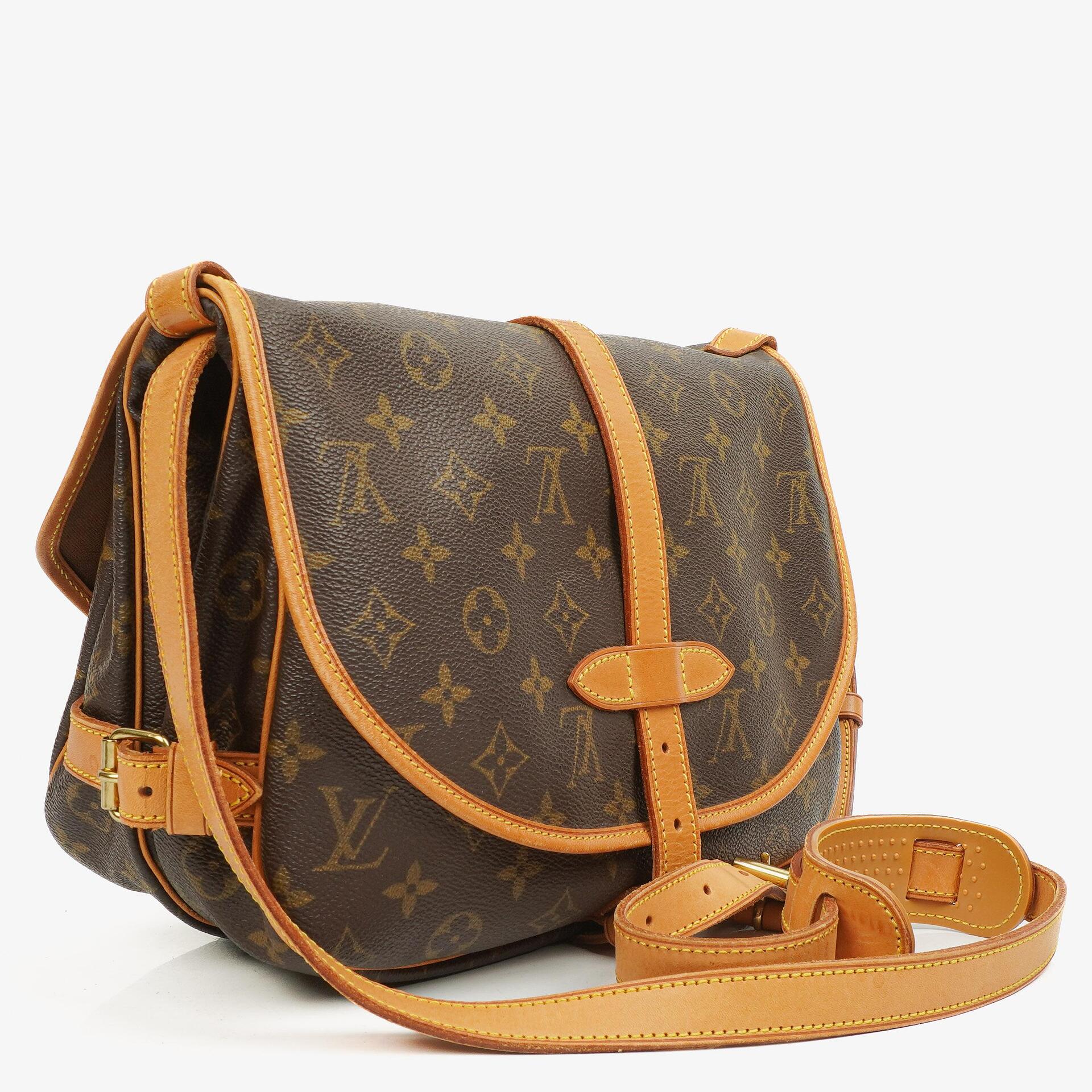 Louis Vuitton Saumur Monogram Canvas 30 Bag