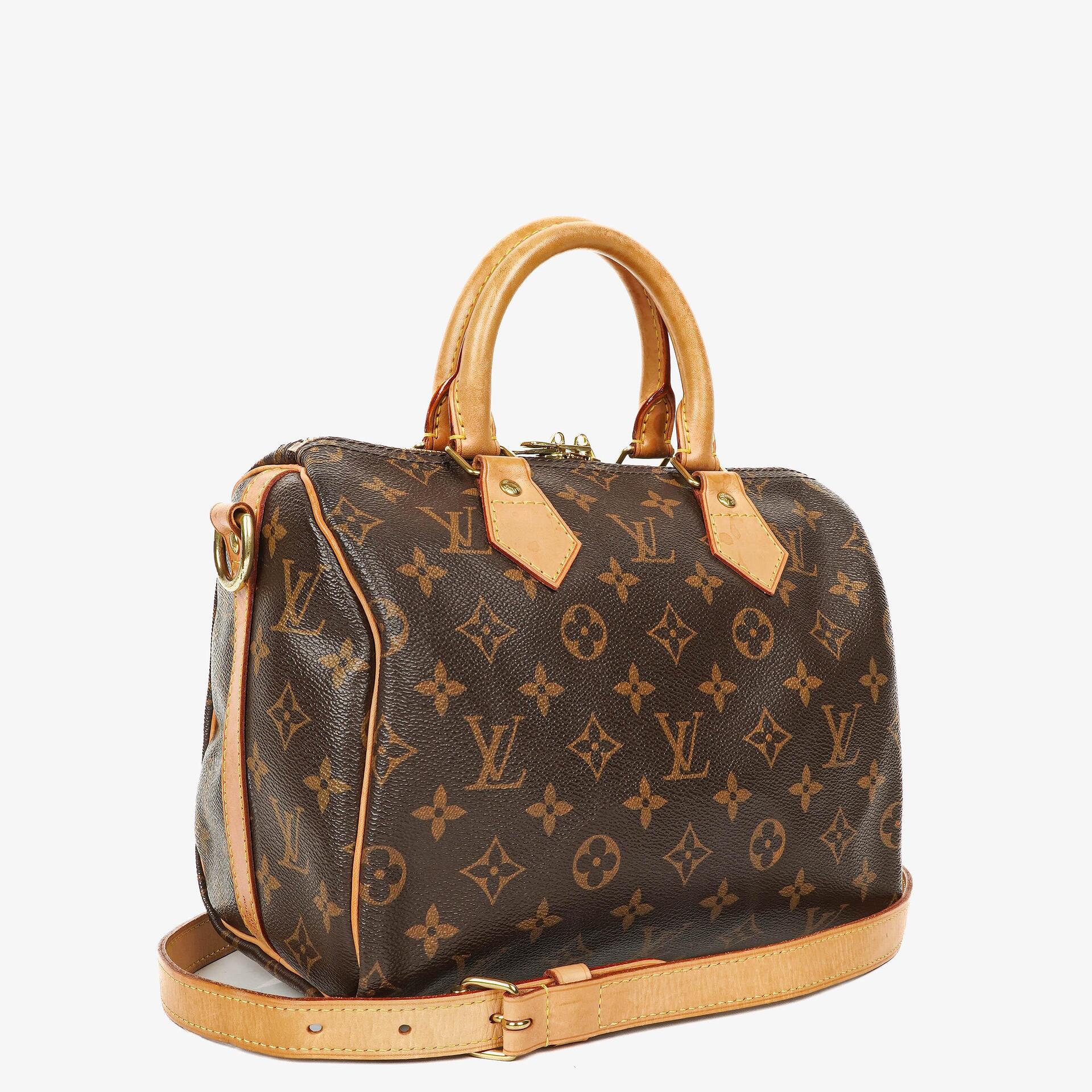 Louis Vuitton Speedy 25 Bandoulière Monogram Canvas Bag