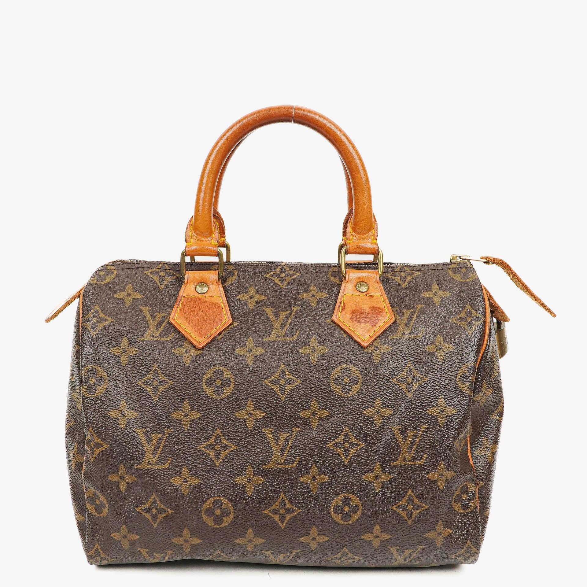 Louis Vuitton Speedy 25 Monogram Canvas Handbag, 1989