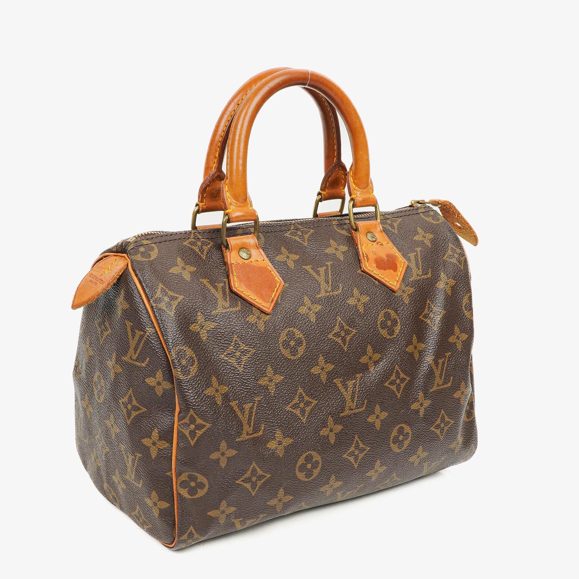 Louis Vuitton Speedy 25 Monogram Canvas Handbag, 1989