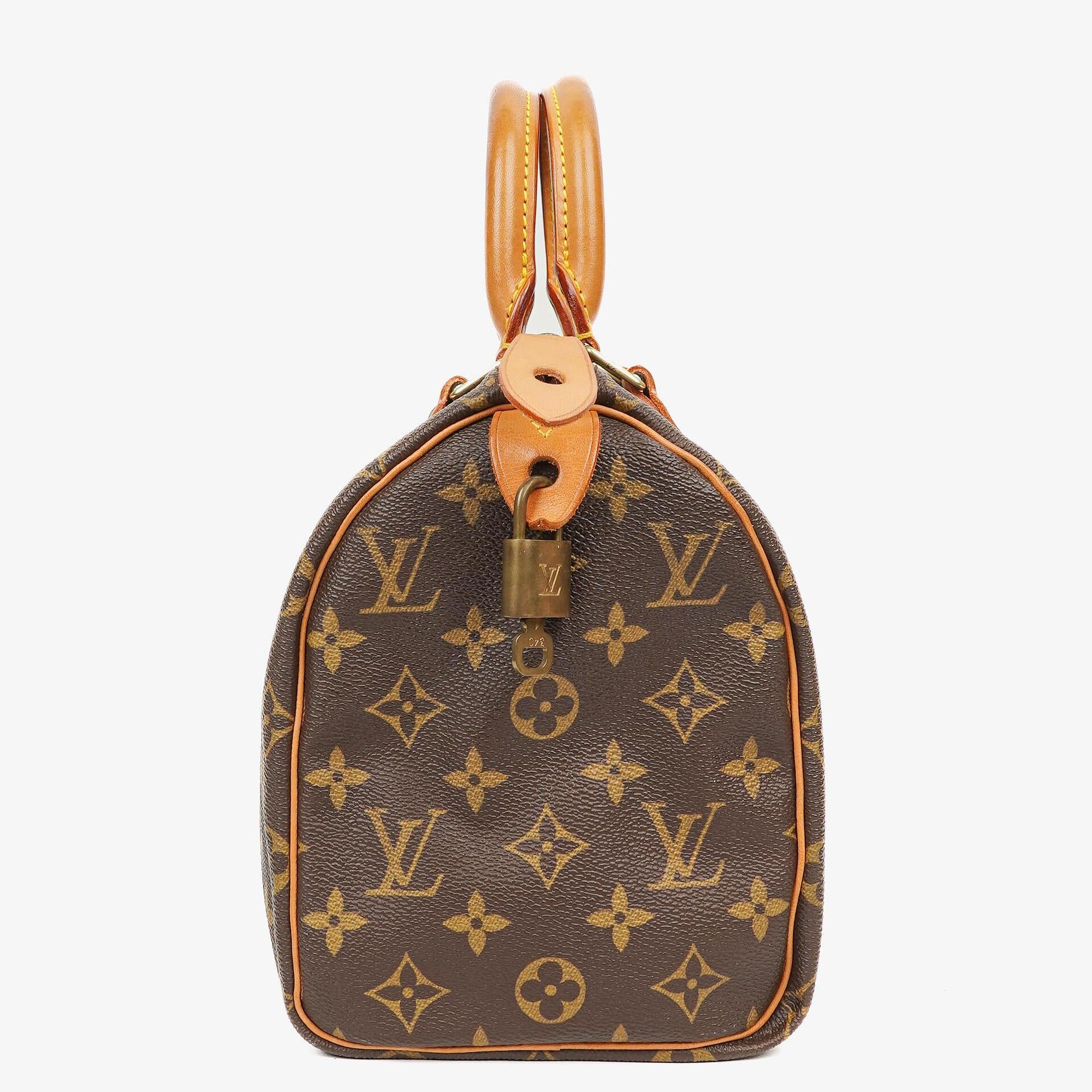 Louis Vuitton Speedy 25 Monogram Canvas Handbag, 1998