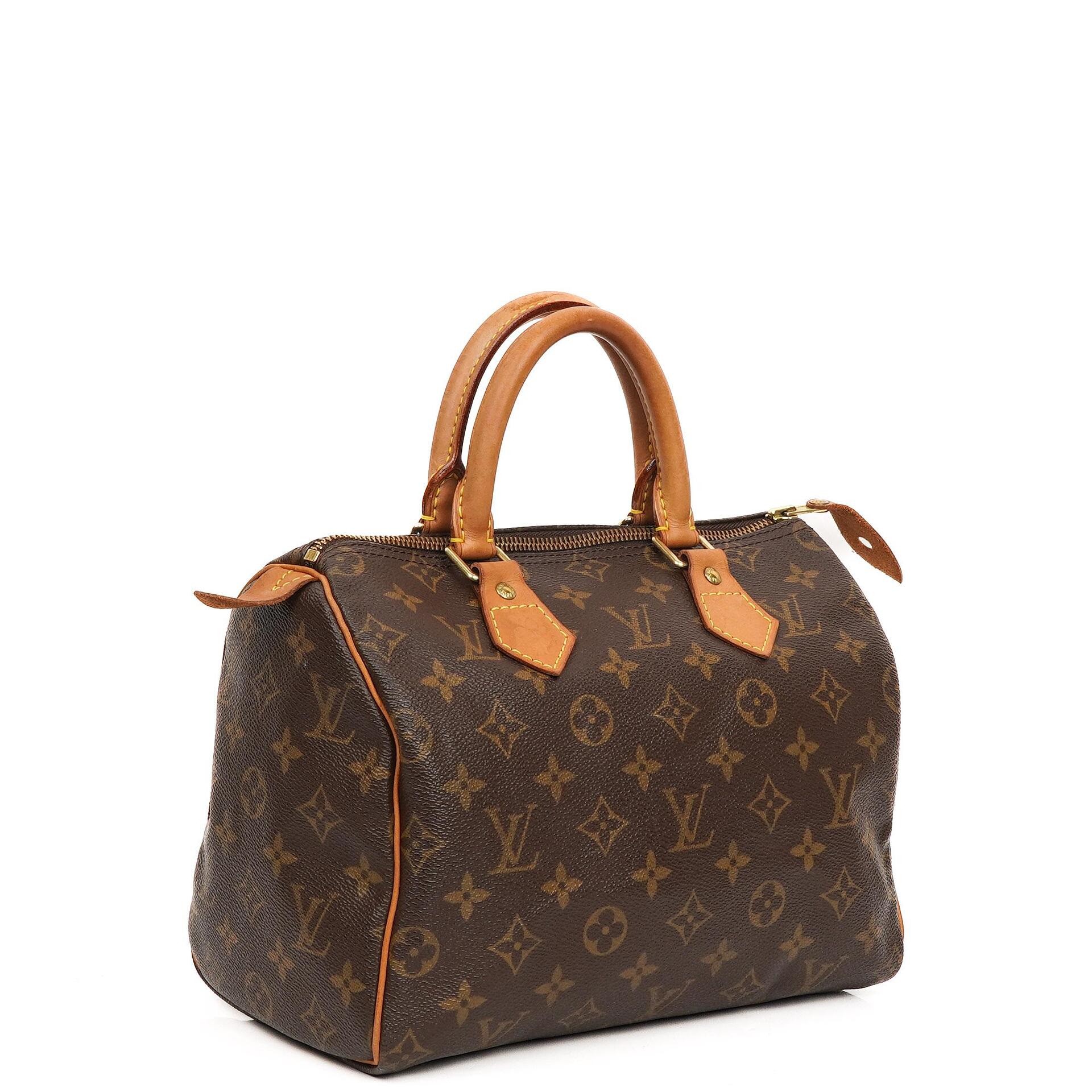 Louis Vuitton Speedy 25 Monogram Canvas Handbag