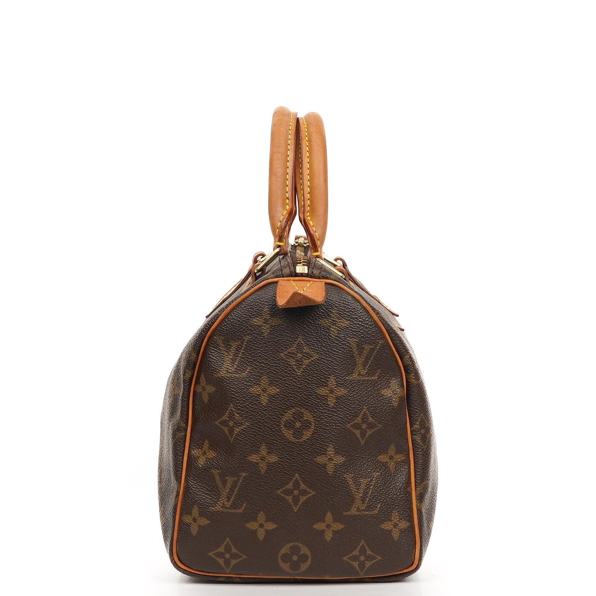 Louis Vuitton Speedy 25 Monogram Canvas Handbag