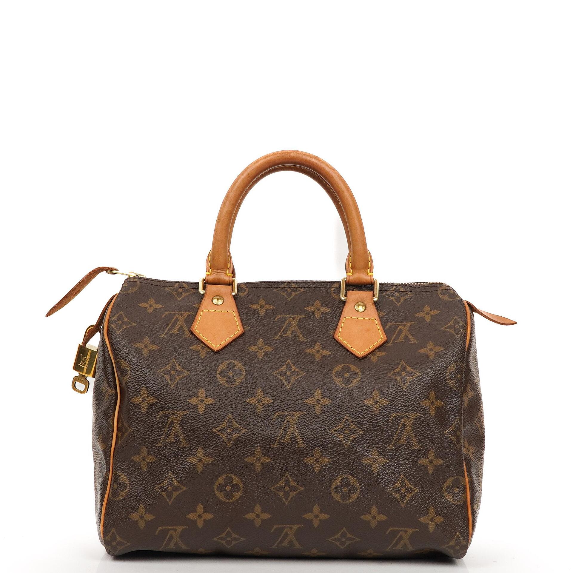 Louis Vuitton Speedy 25 Monogram Canvas Handbag