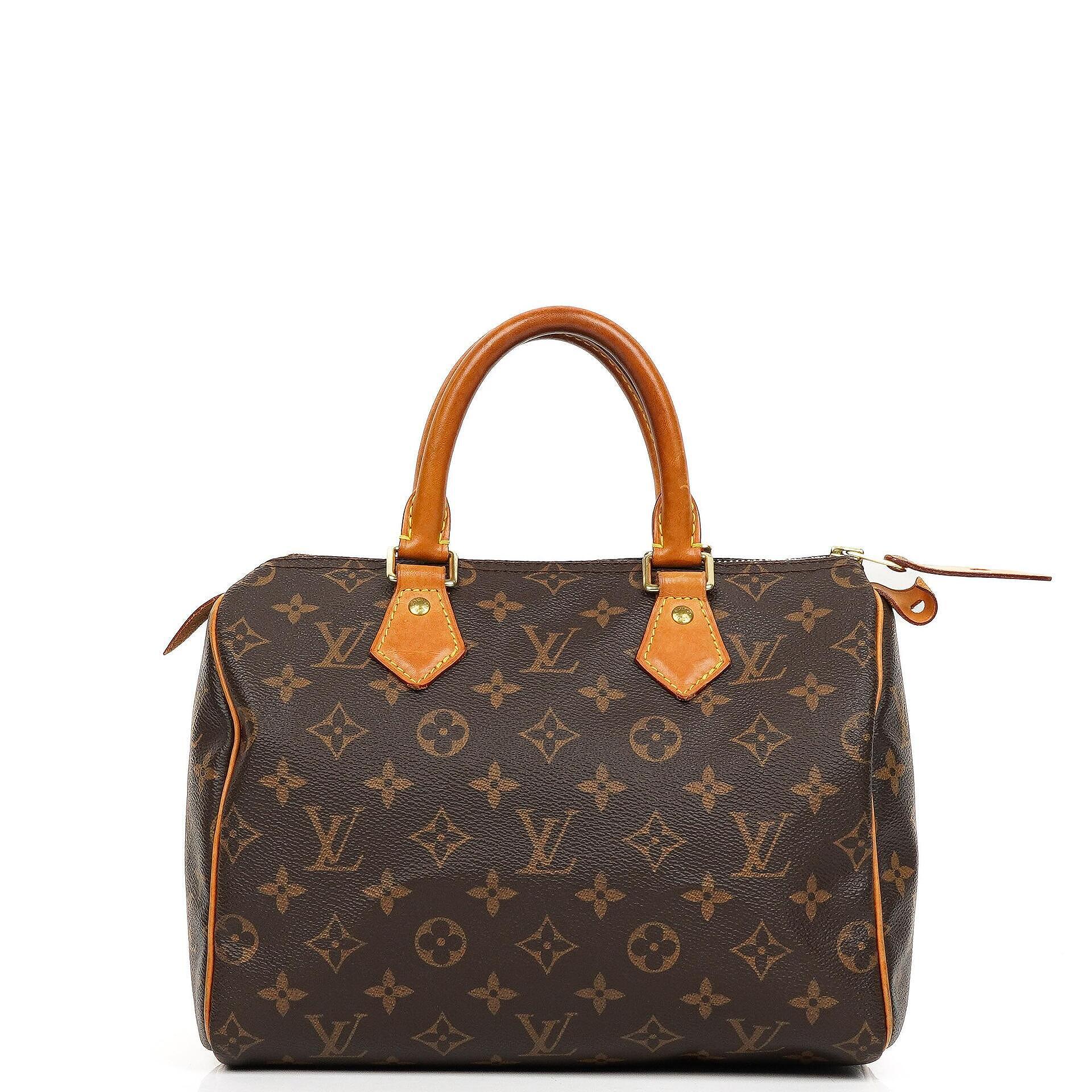 Louis Vuitton Speedy 25 Monogram Canvas Handbag
