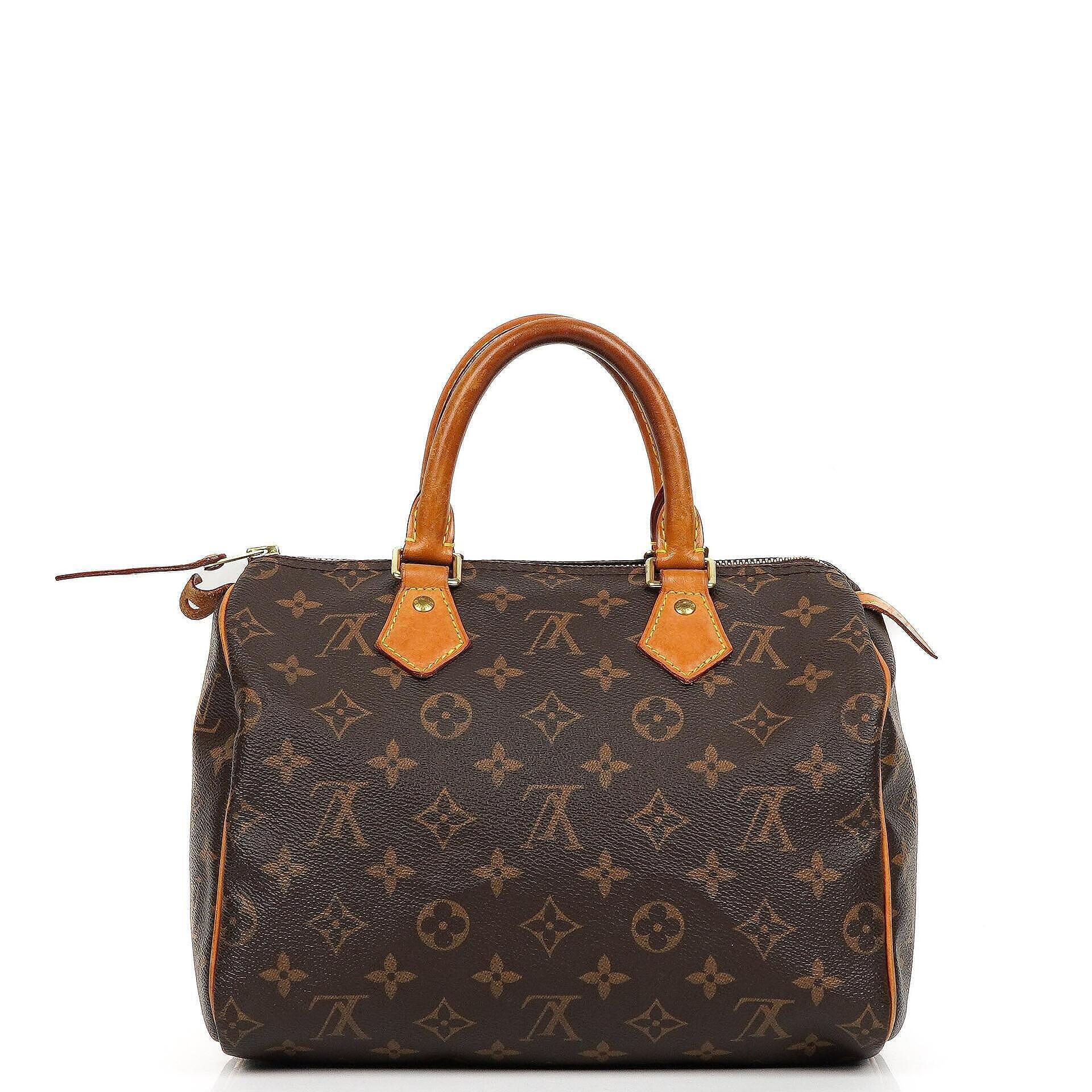Louis Vuitton Speedy 25 Monogram Canvas Handbag