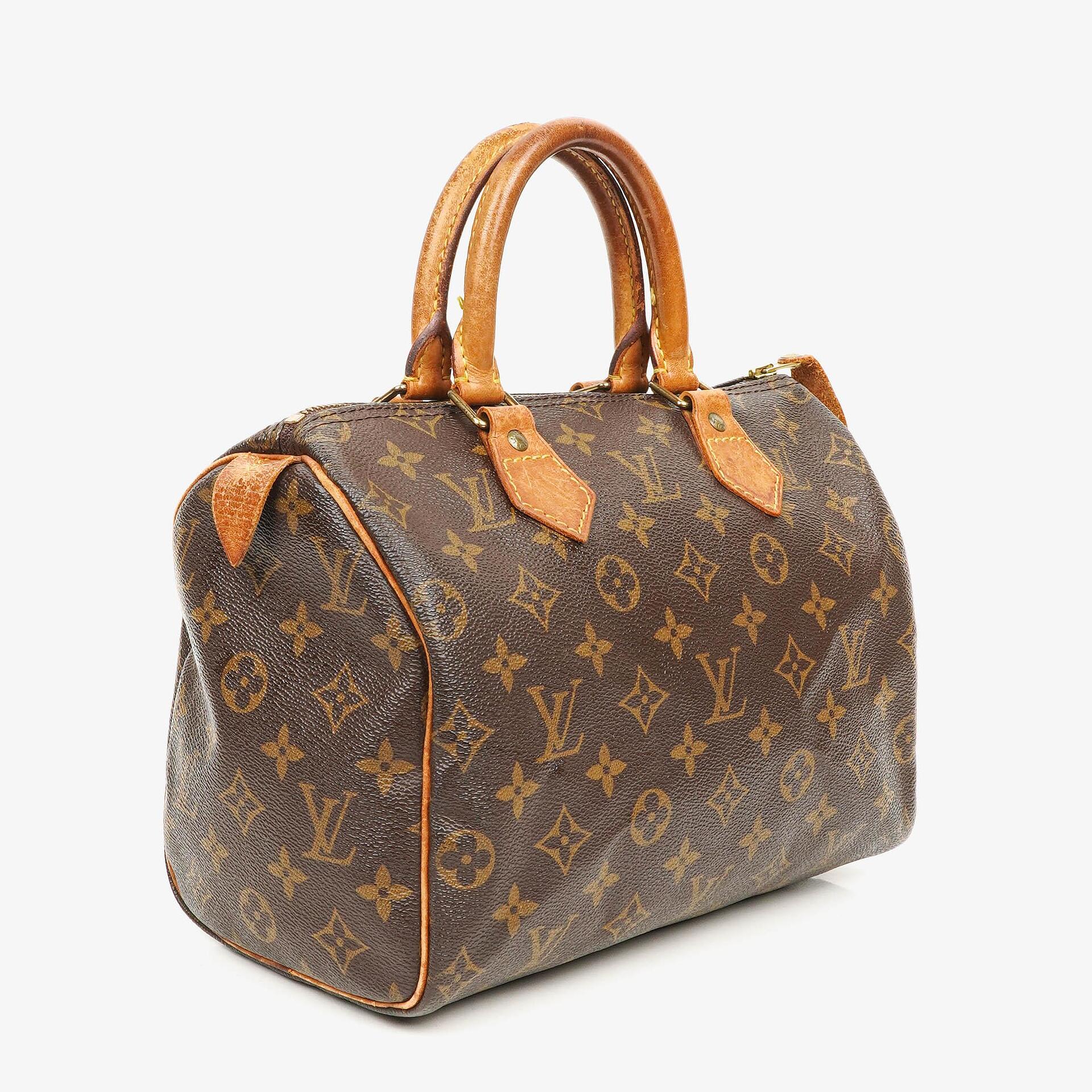 Louis Vuitton Speedy 25 Monogram Canvas Handbag