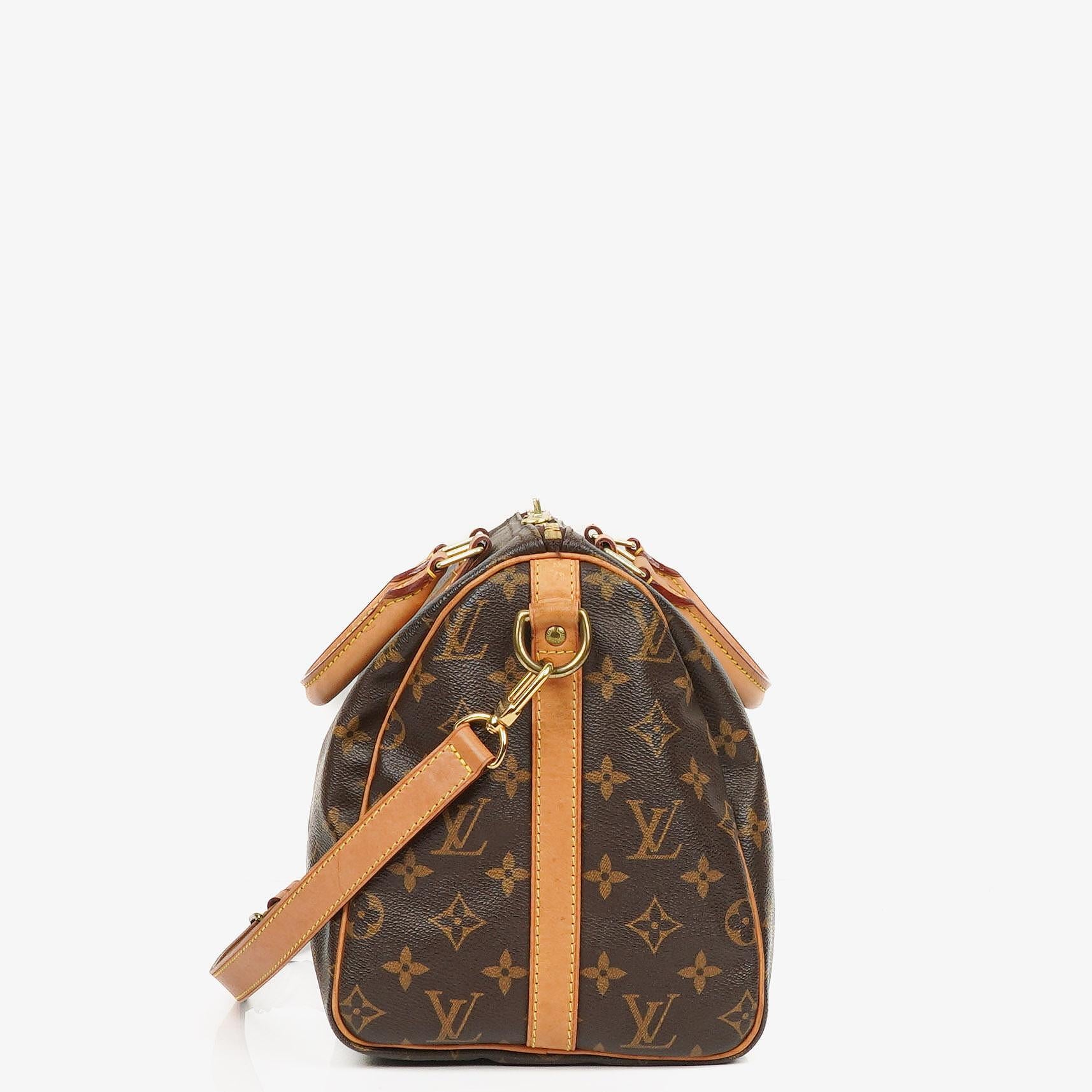 Louis Vuitton Speedy 30 Bandouliere Monogram Canvas Bag