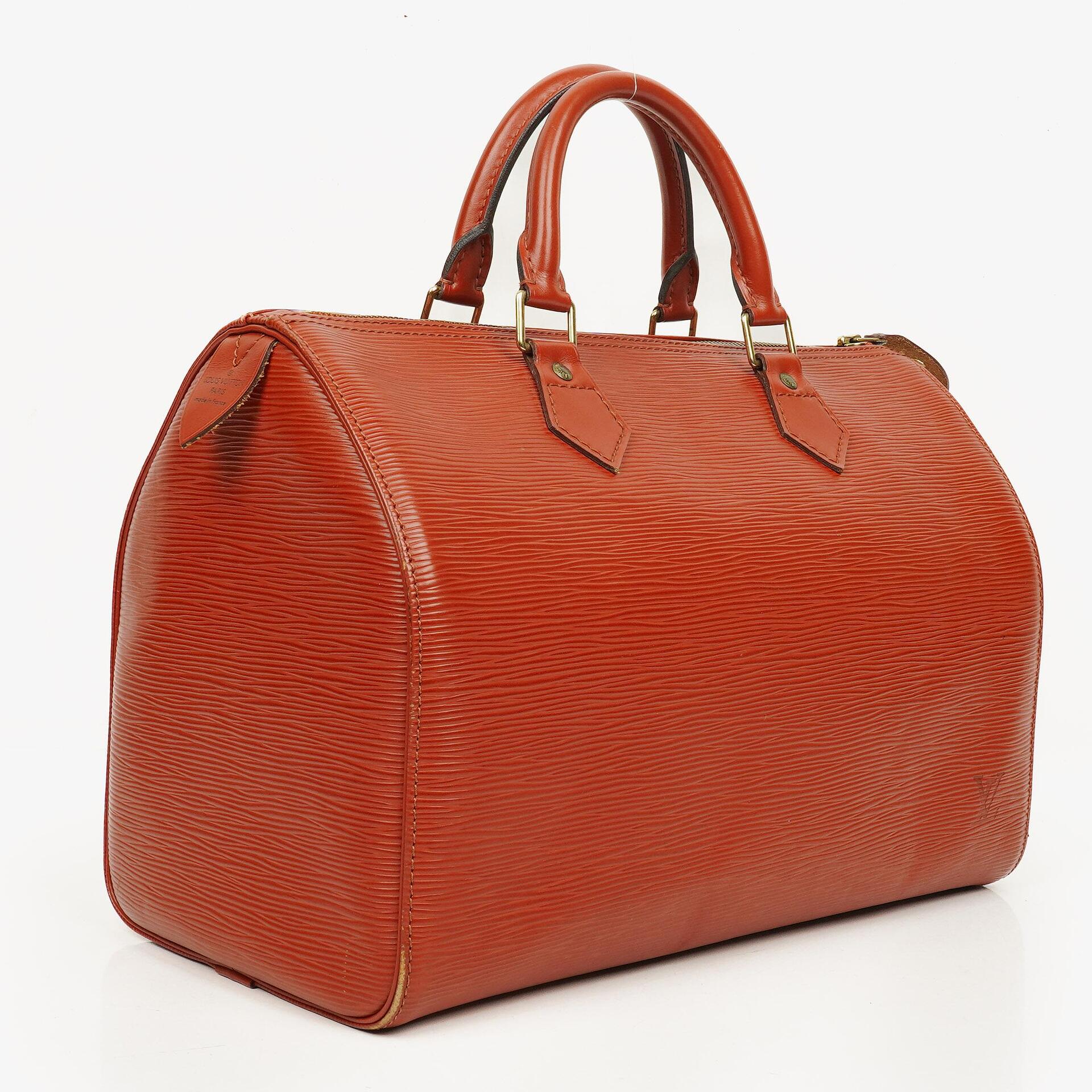 Louis Vuitton Speedy 30 Kenyan Fawn EPI Leather Bag