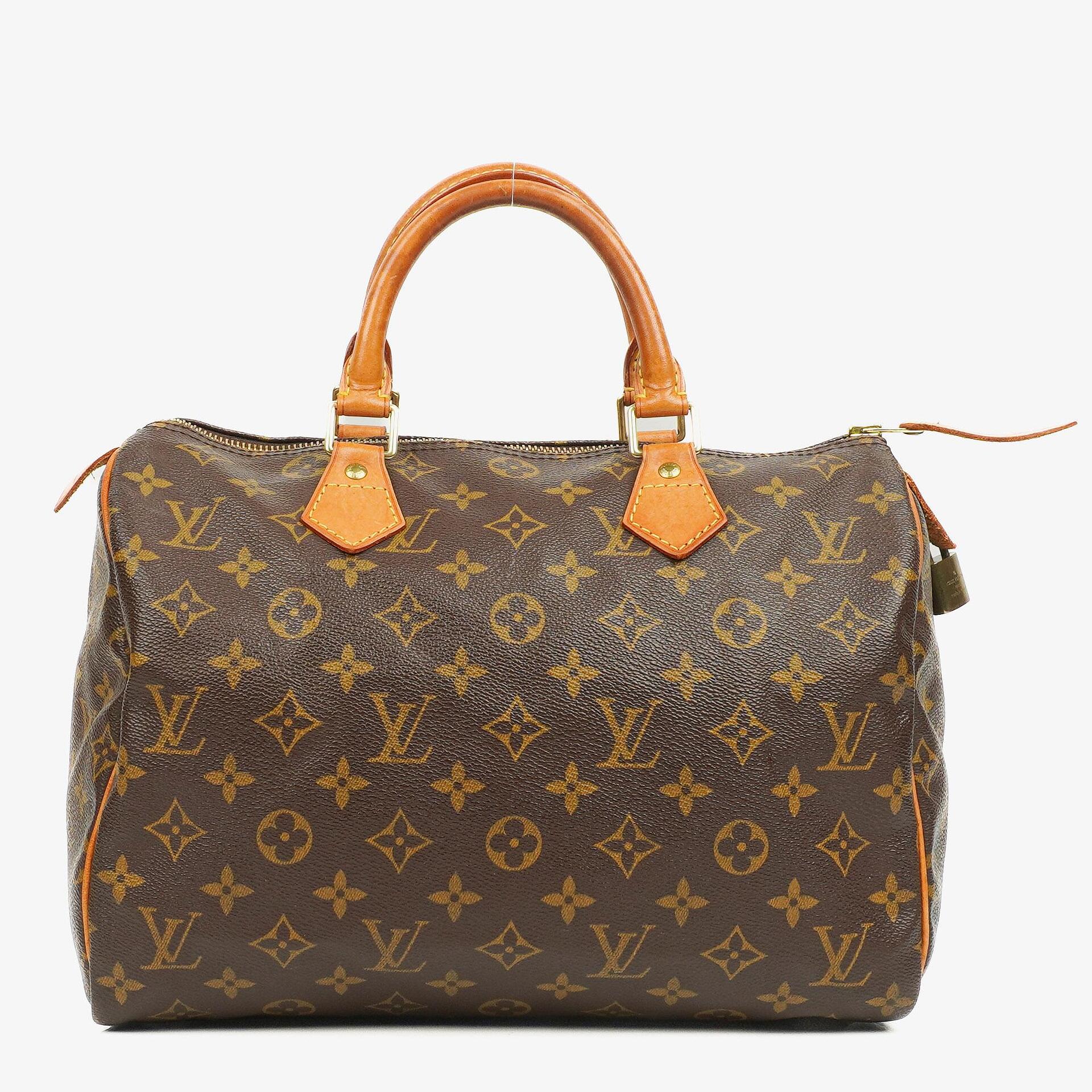 Louis Vuitton Speedy 30 Monogram Canvas Bag