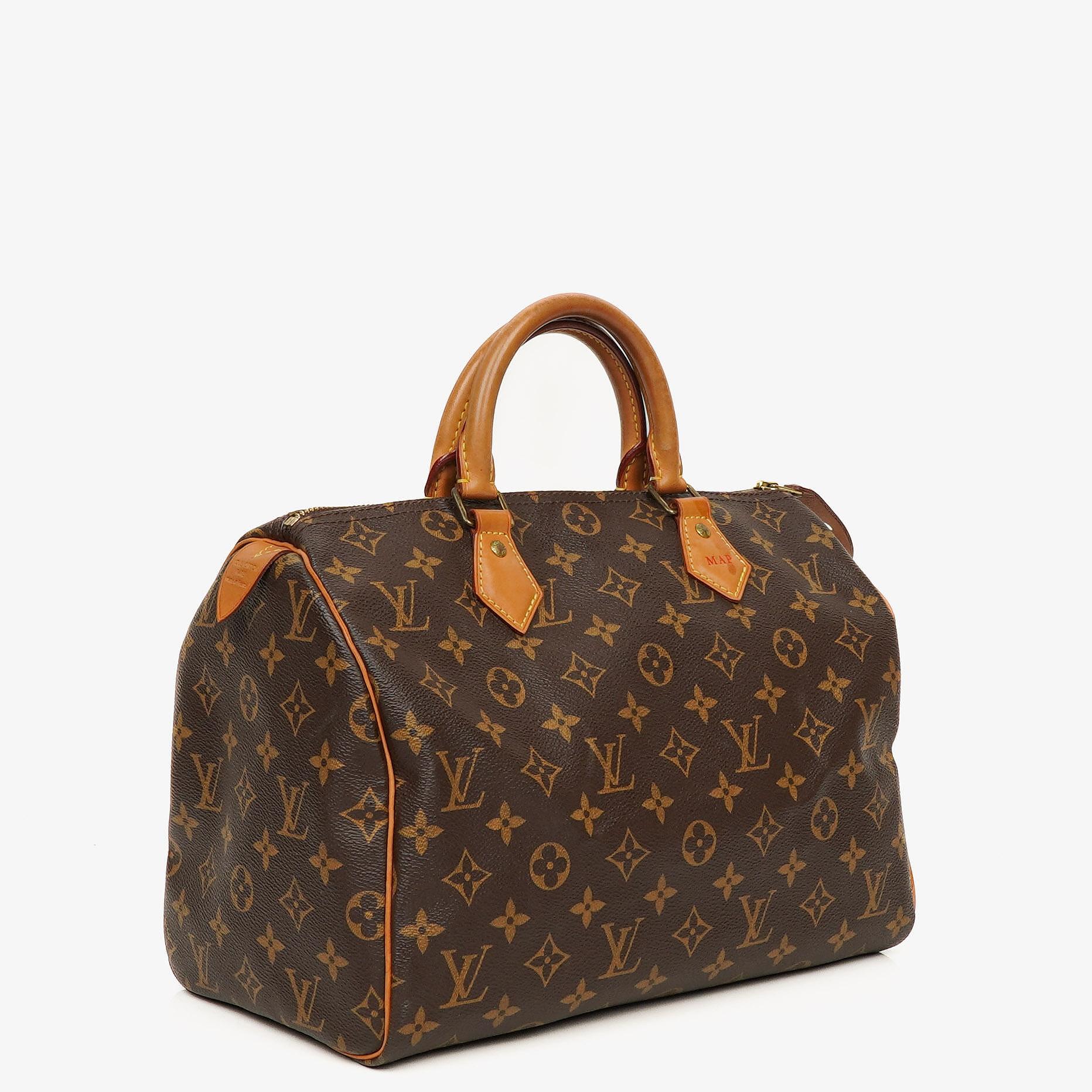 Louis Vuitton Speedy 30 Monogram Canvas Bag