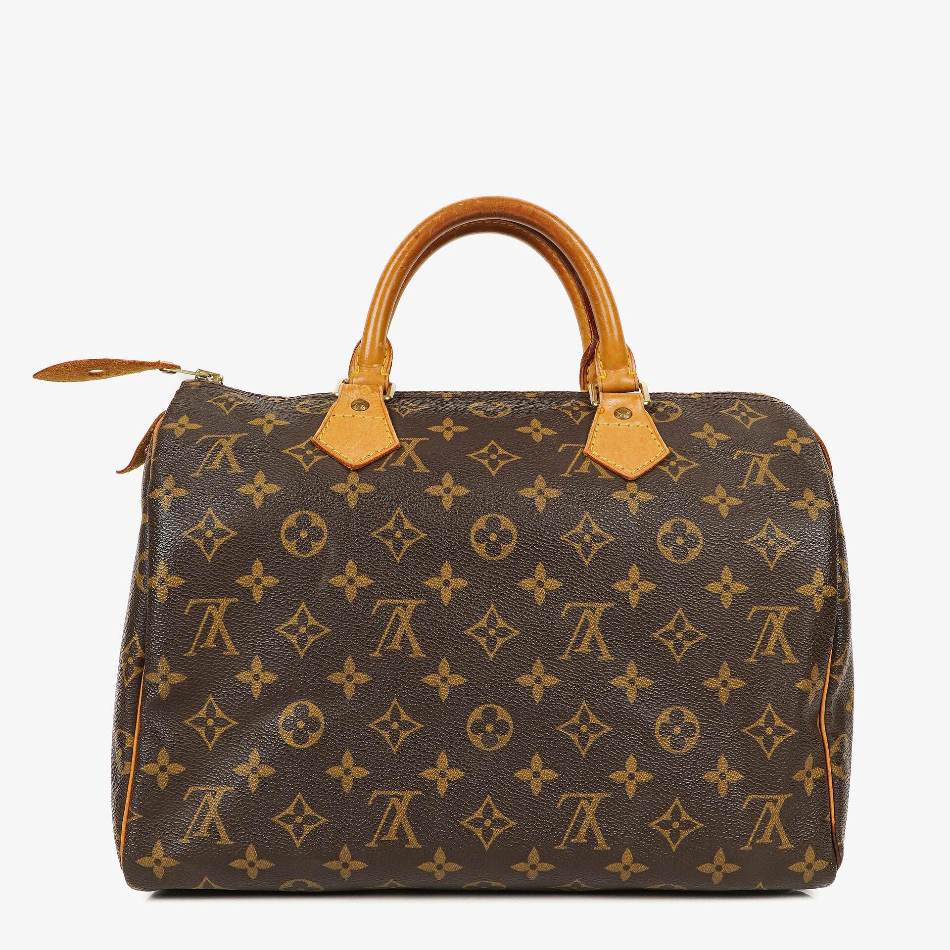 Louis Vuitton Speedy 30 Monogram Canvas Bag