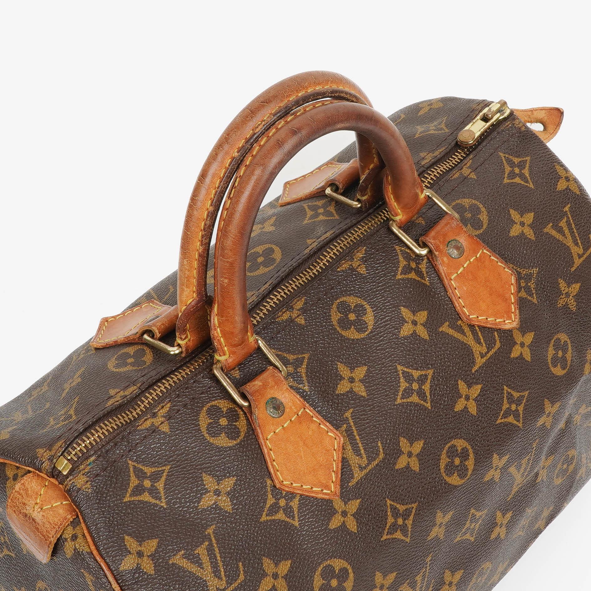 Louis Vuitton Speedy 30 Monogram Canvas Handbag