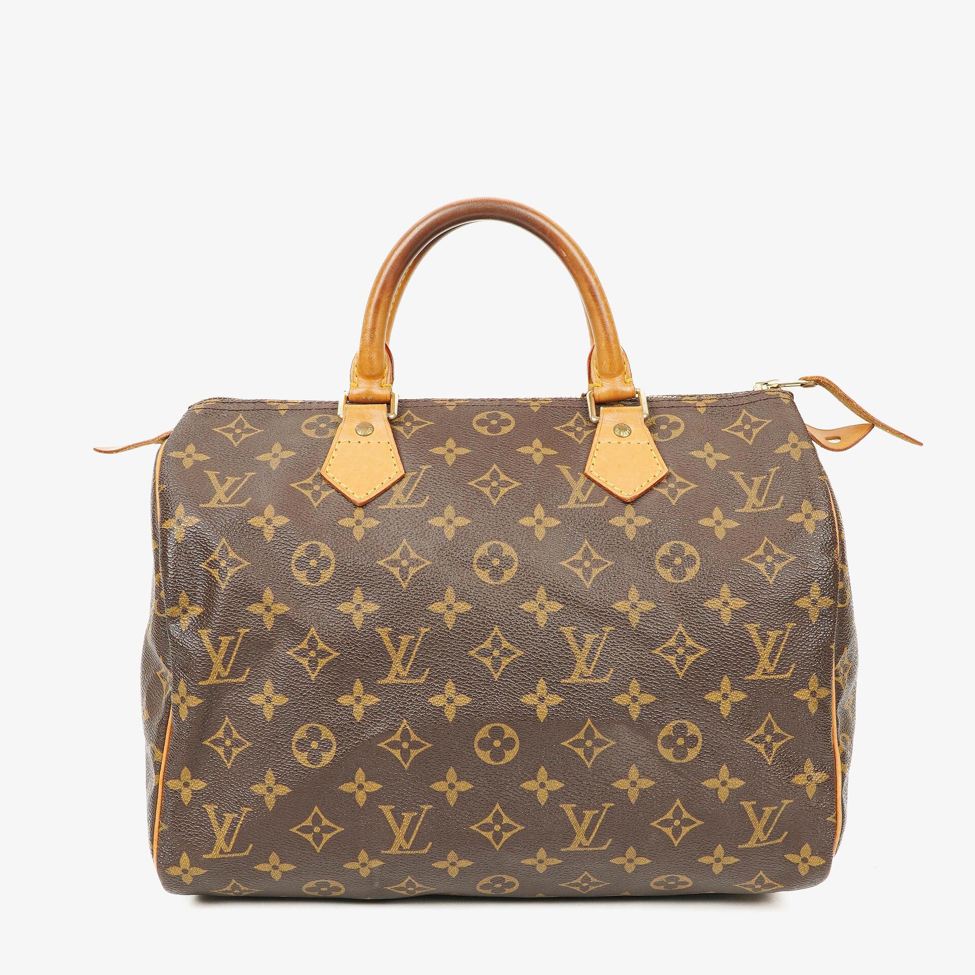 Louis Vuitton Speedy 30 Monogram Canvas Handbag
