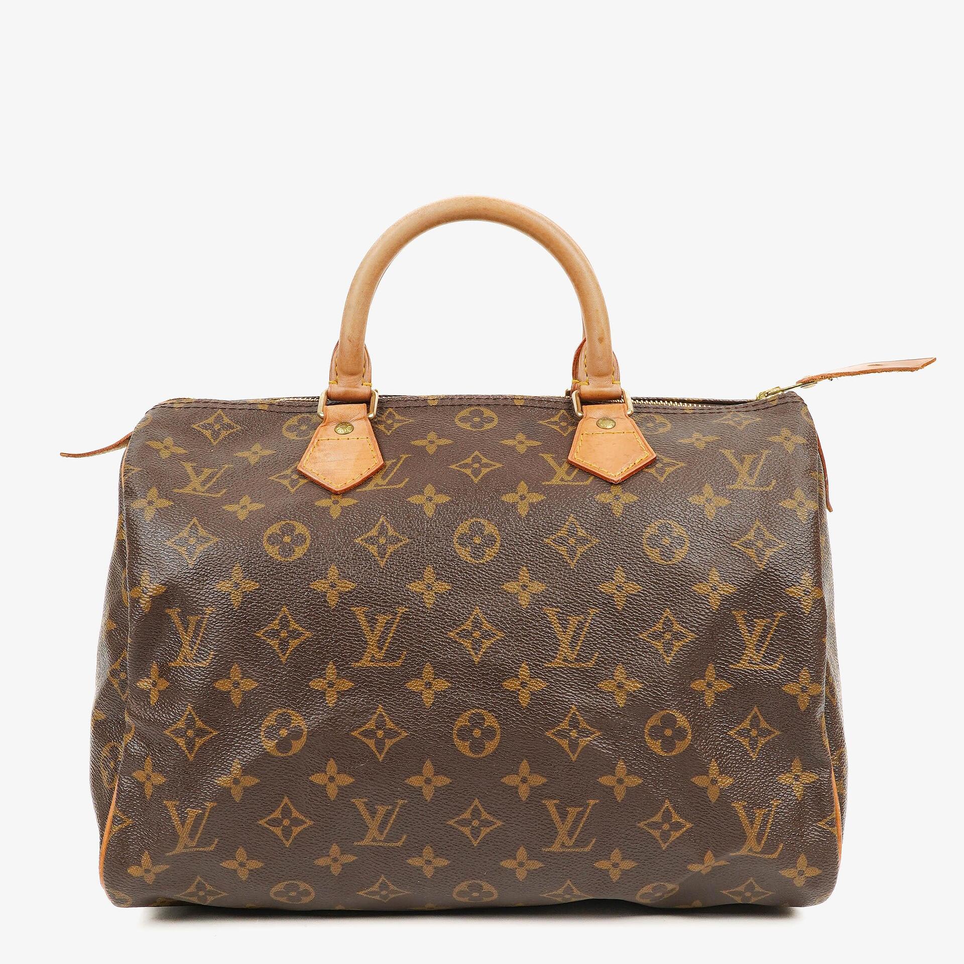 Louis Vuitton Speedy 30 Monogram Canvas Handbag