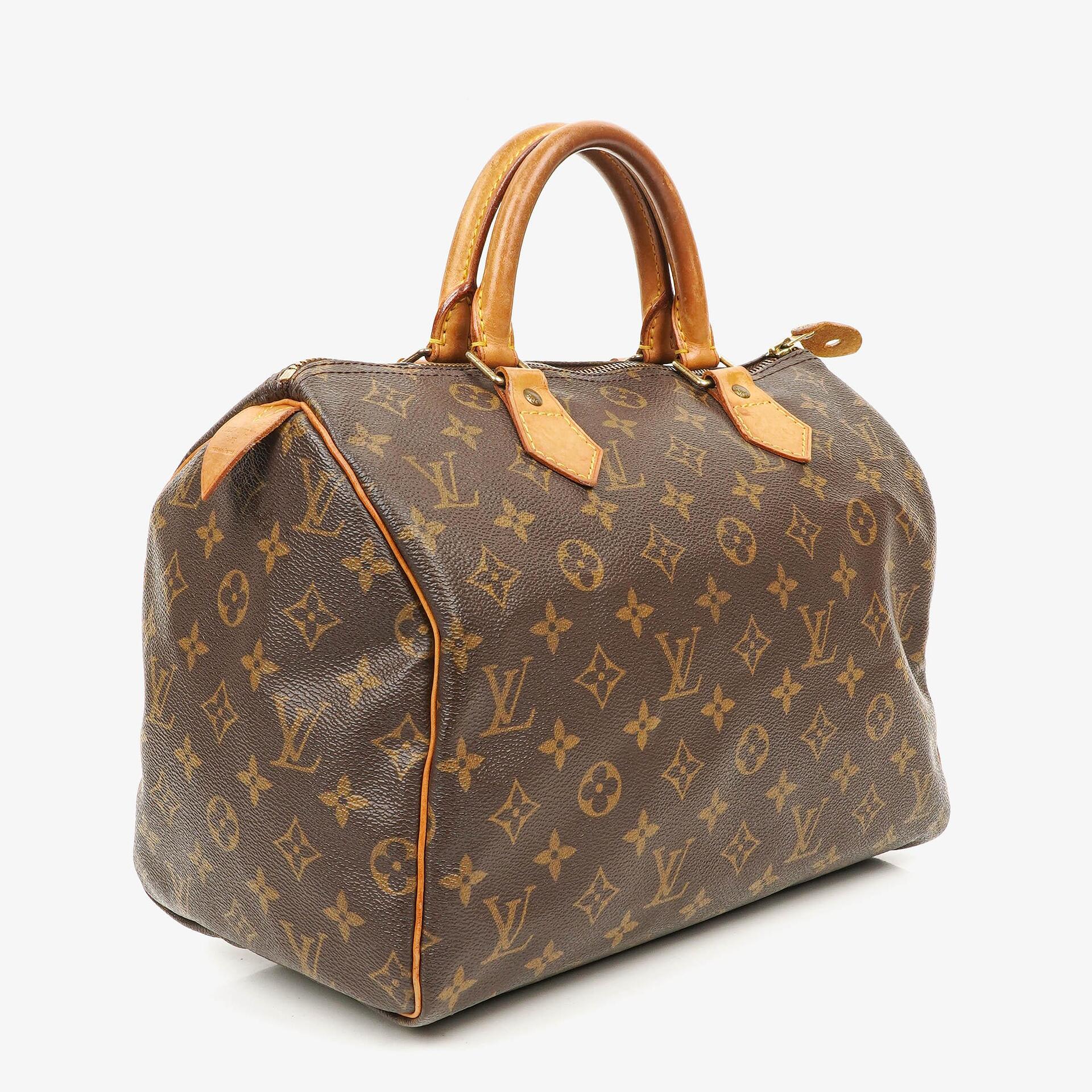 Louis Vuitton Speedy 30 Monogram Canvas Handbag