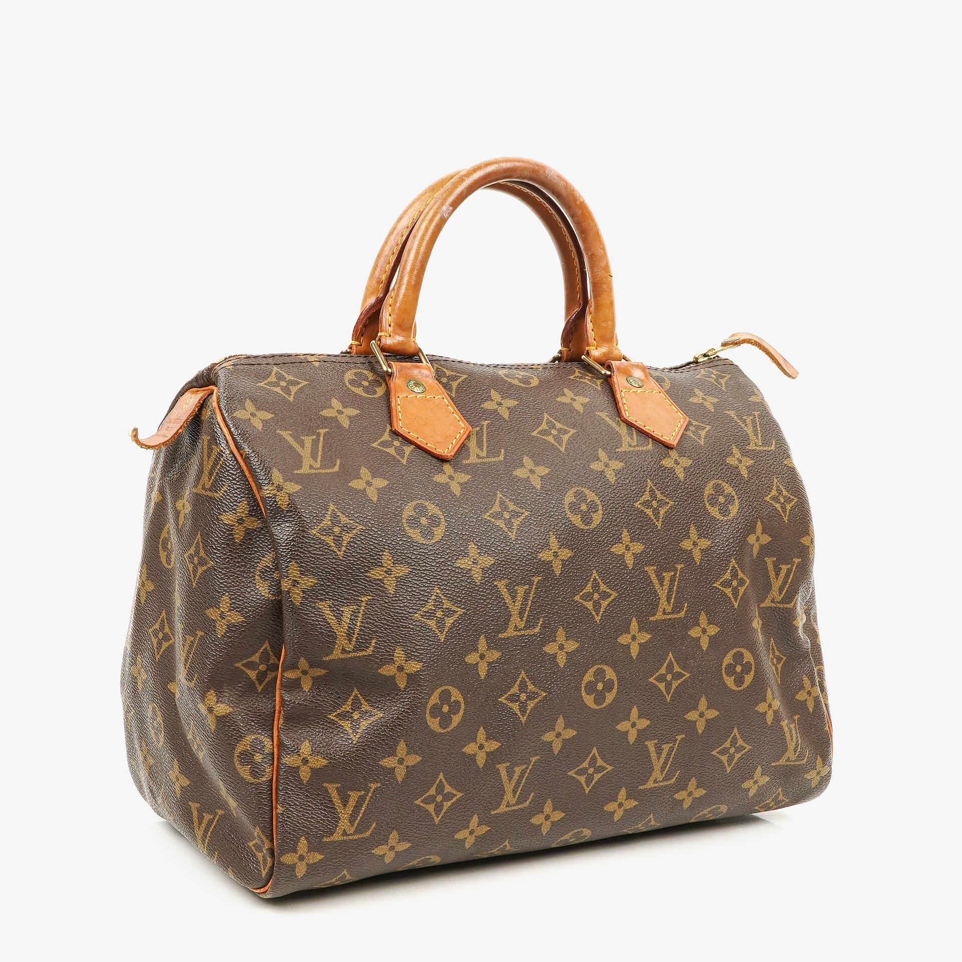 Louis Vuitton Speedy 30 Monogram Canvas Handbag