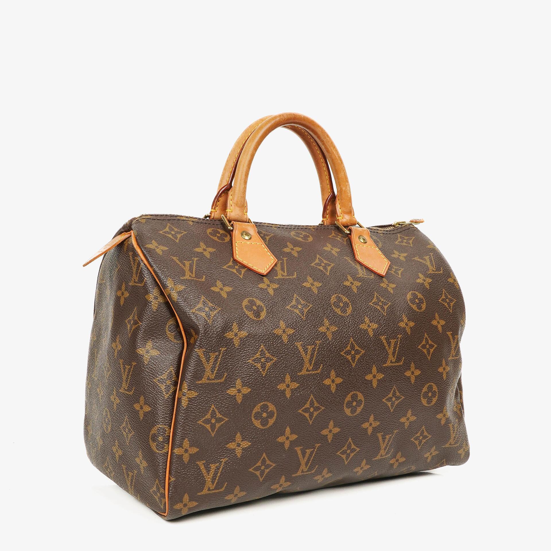 Louis Vuitton Speedy 30 Monogram Canvas Handbag