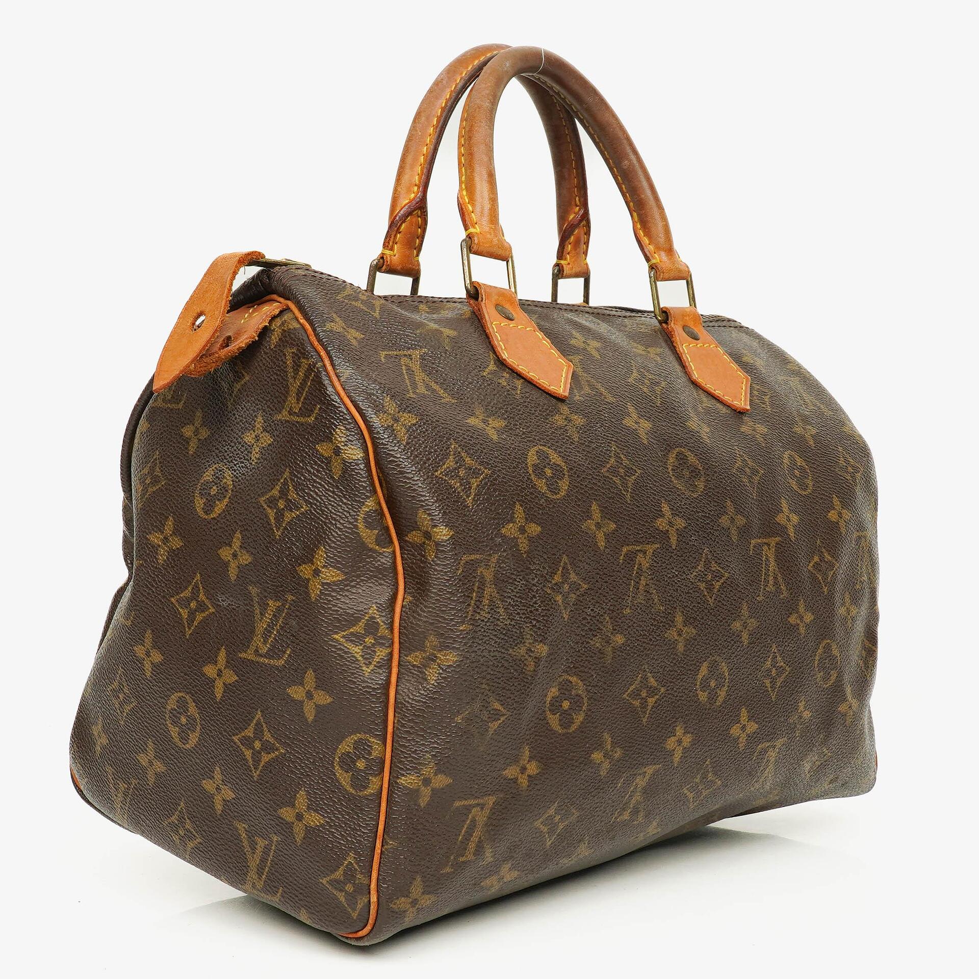 Louis Vuitton Speedy 30 Monogram Canvas Handbag