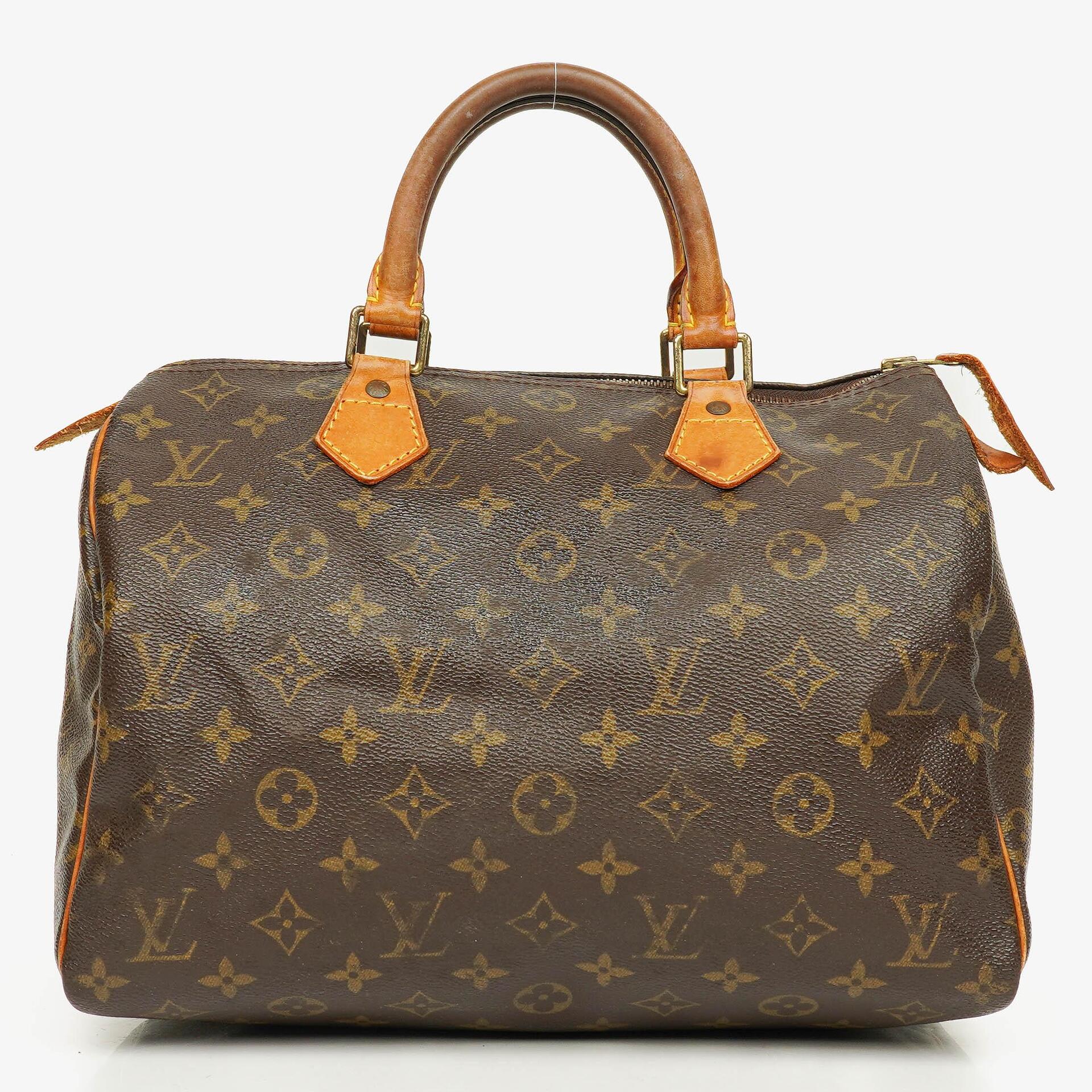 Louis Vuitton Speedy 30 Monogram Canvas Handbag