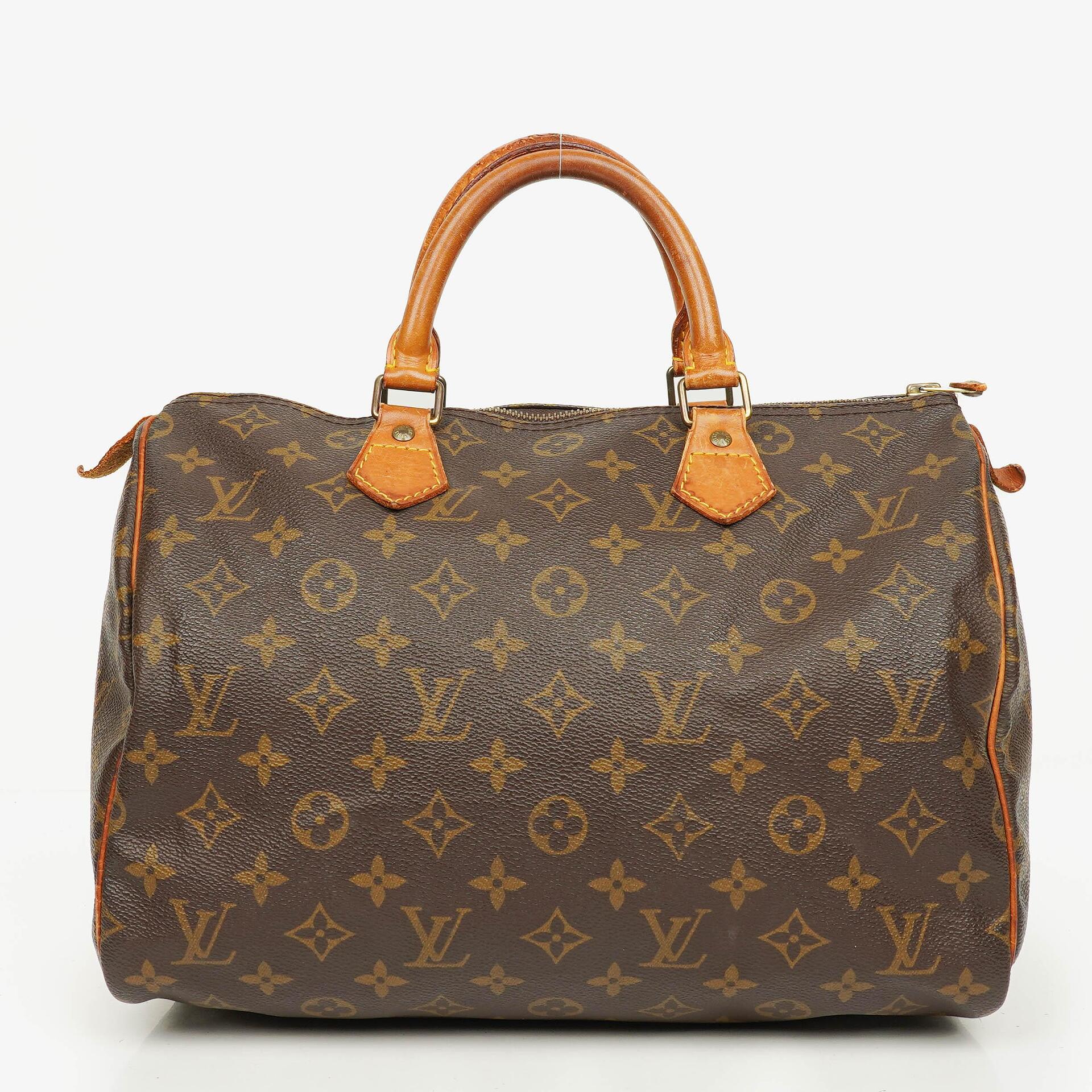 Louis Vuitton Speedy 30 Monogram Canvas Handbag