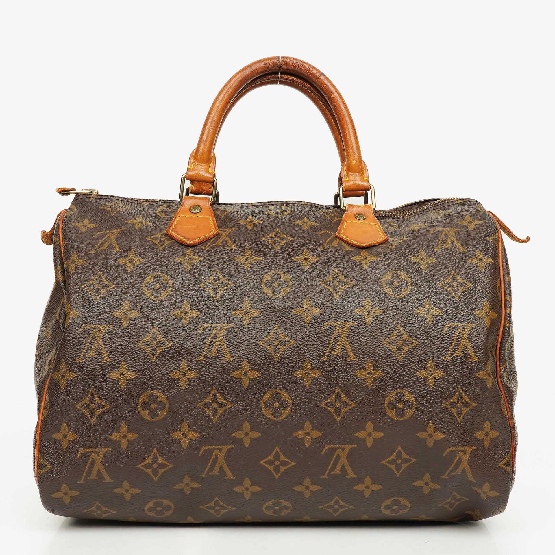 Louis Vuitton Speedy 30 Monogram Canvas Handbag