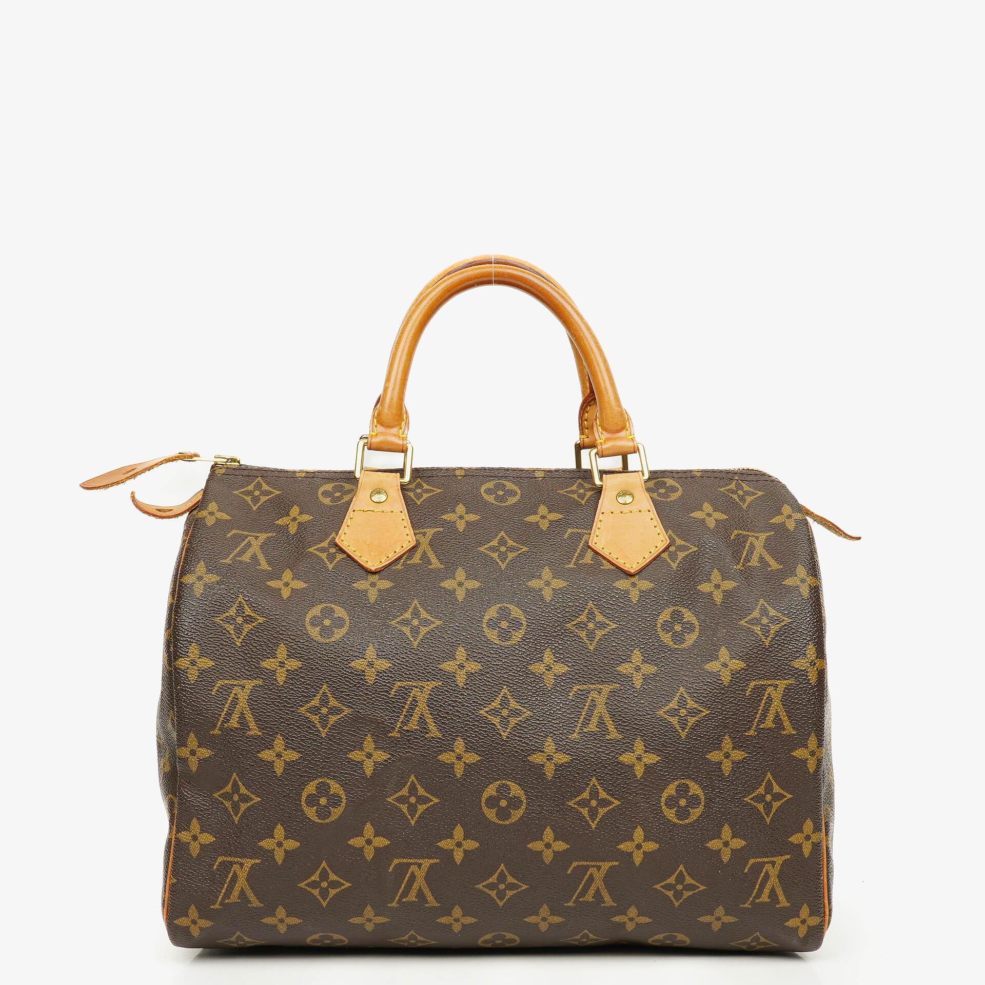 Louis Vuitton Speedy 30 Monogram Canvas Handbag