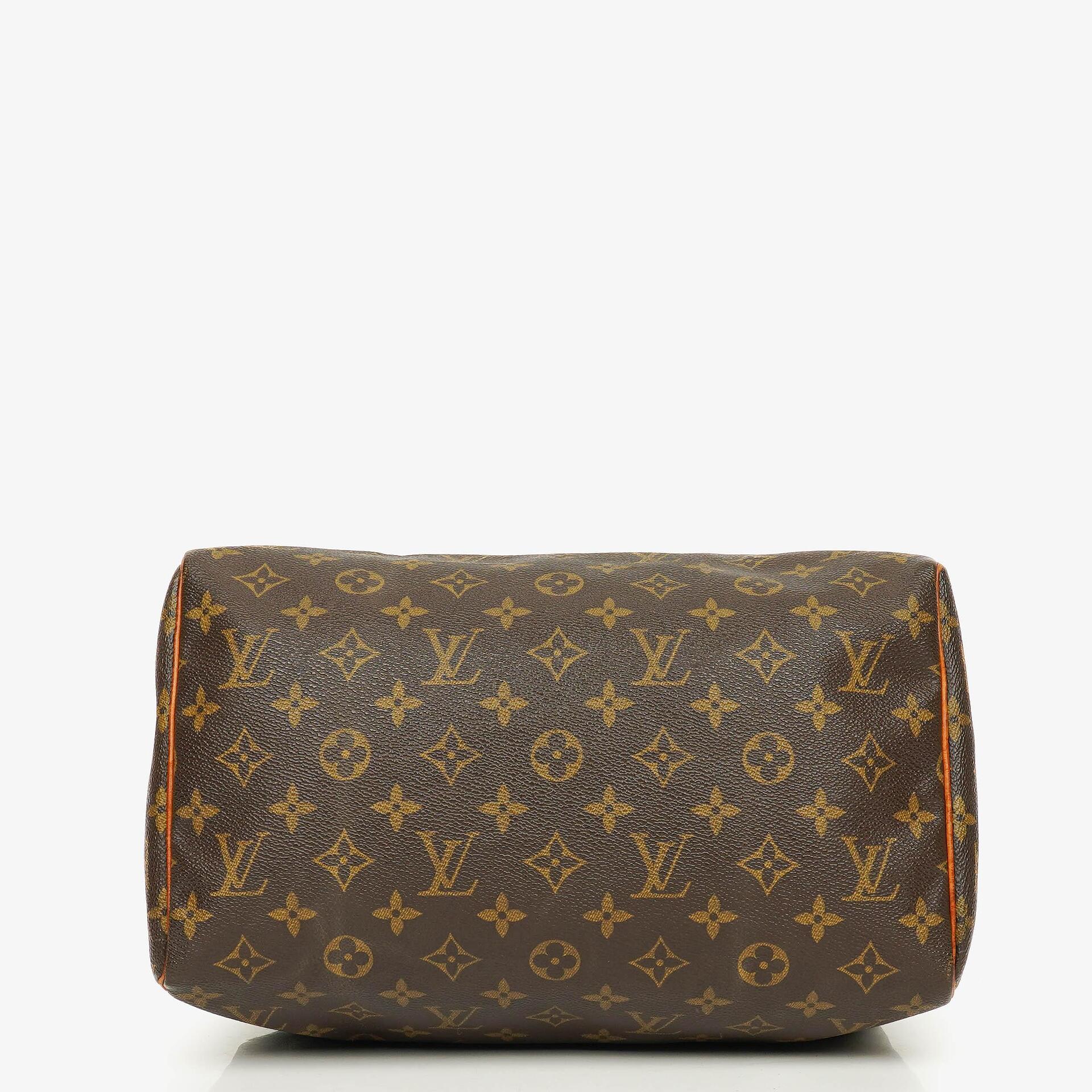 Louis Vuitton Speedy 30 Monogram Canvas Handbag