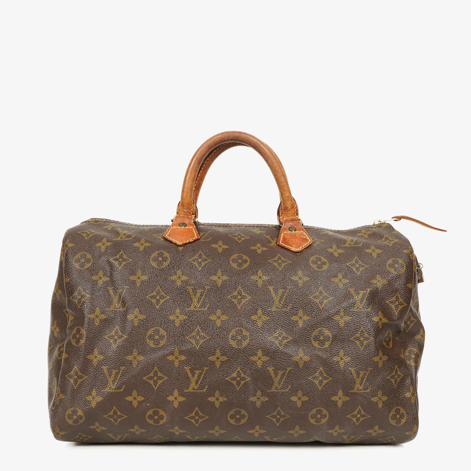 Louis Vuitton Speedy 35 Monogram Canvas Handbag
