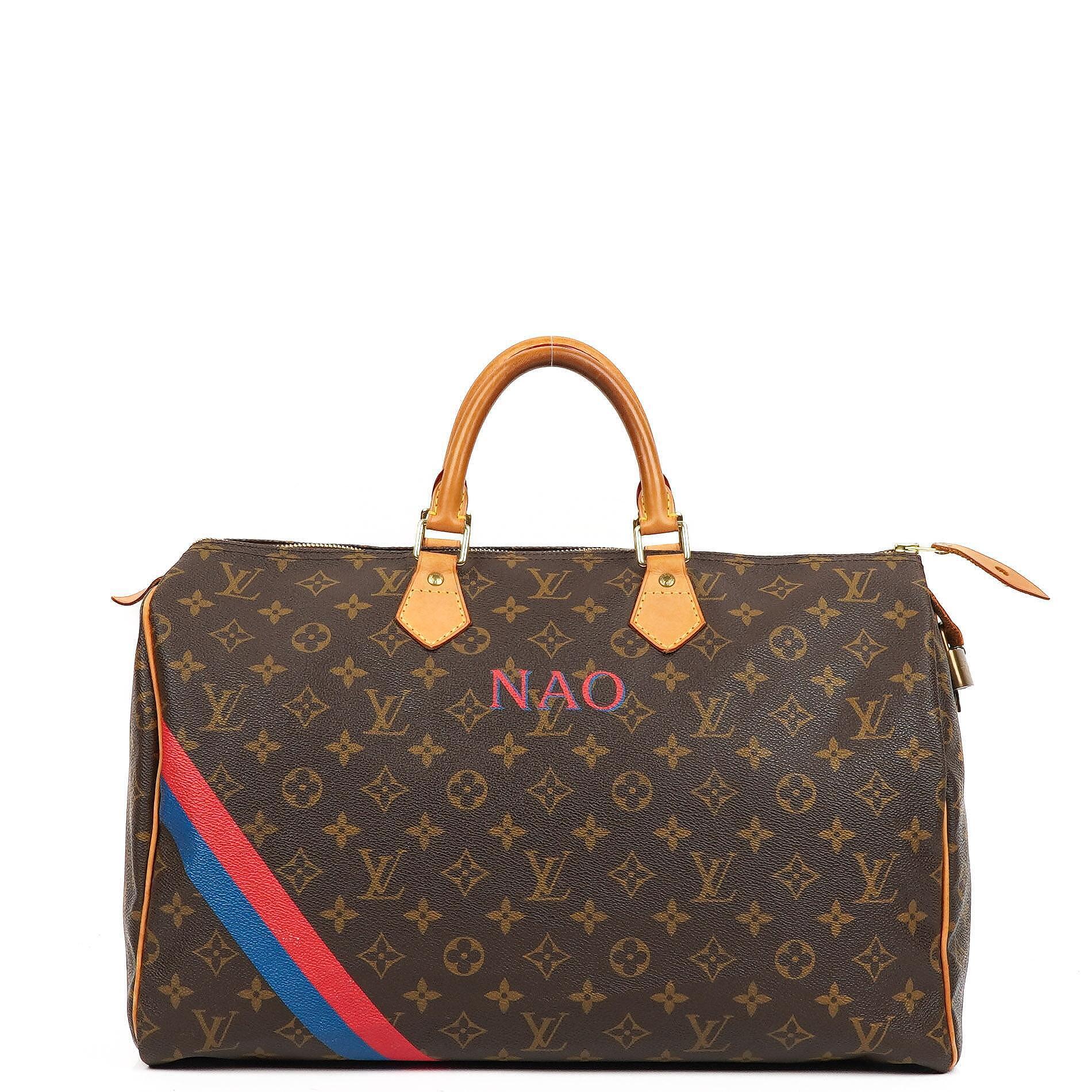 Louis Vuitton Speedy 40 Monogram Canvas Bag