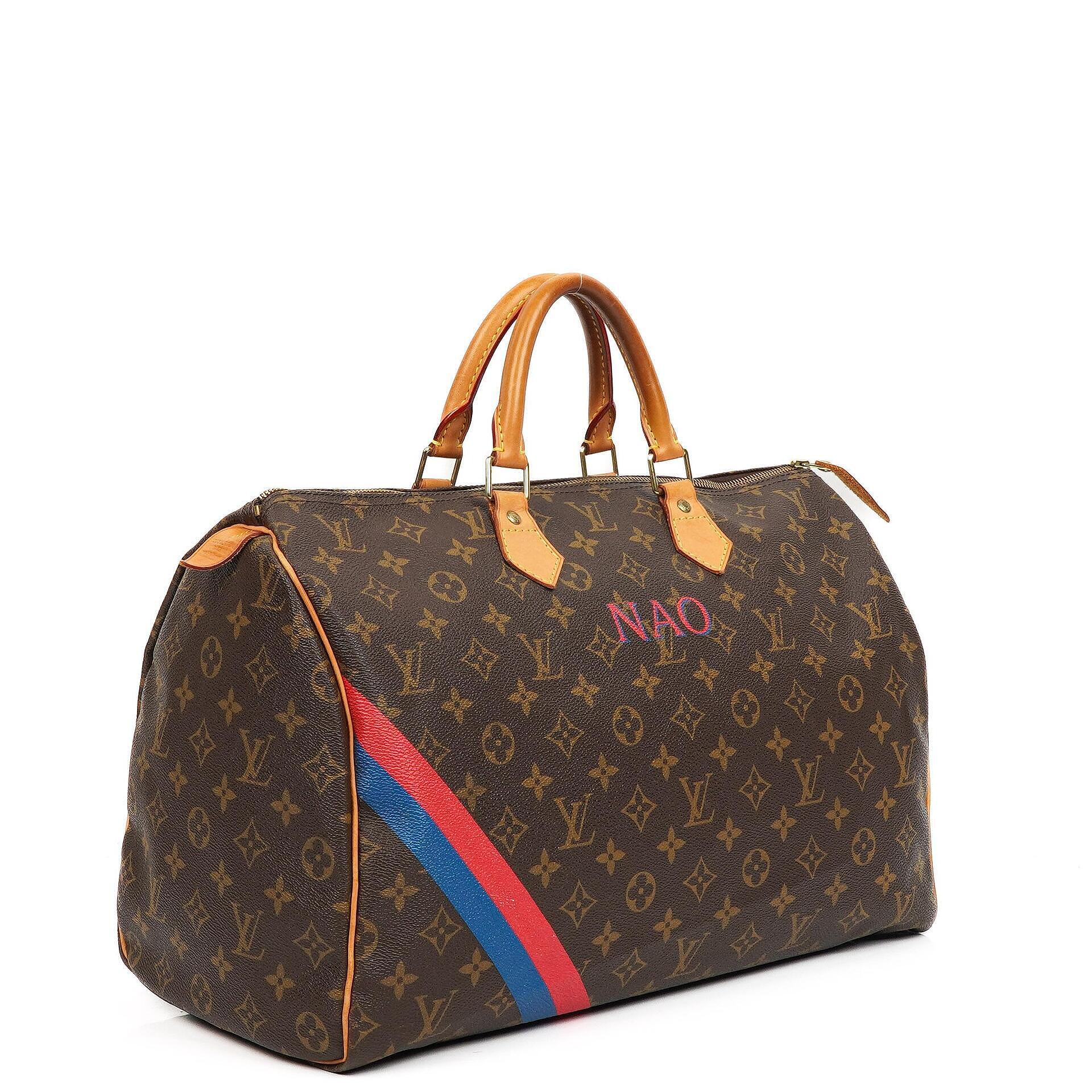 Louis Vuitton Speedy 40 Monogram Canvas Bag