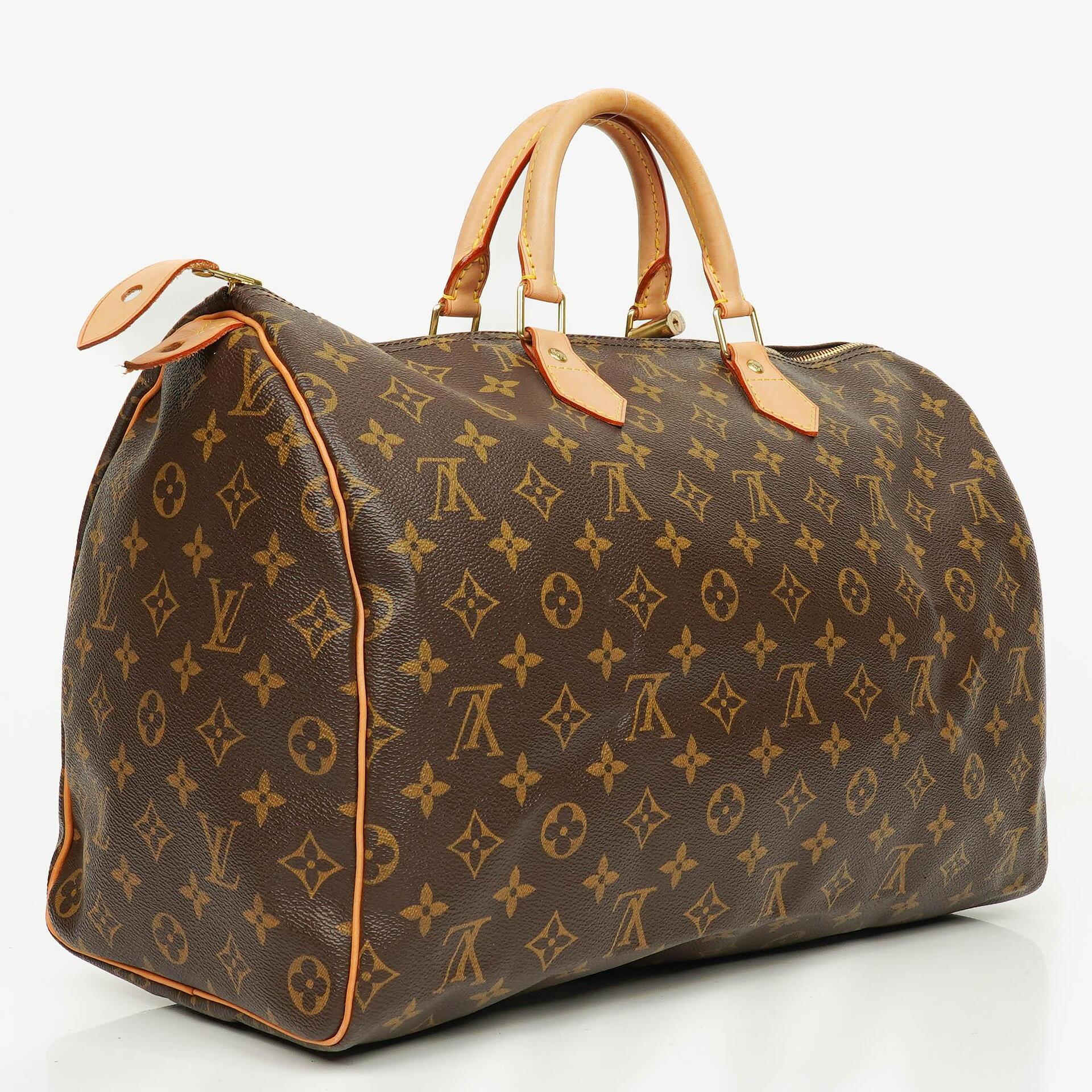 Louis Vuitton Speedy 40 Monogram Canvas Bag