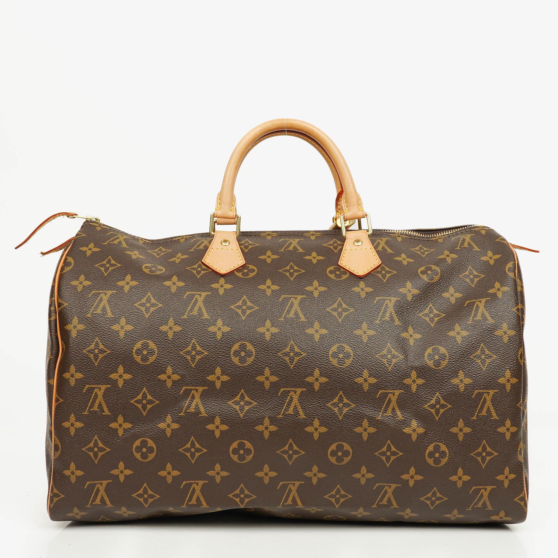 Louis Vuitton Speedy 40 Monogram Canvas Bag