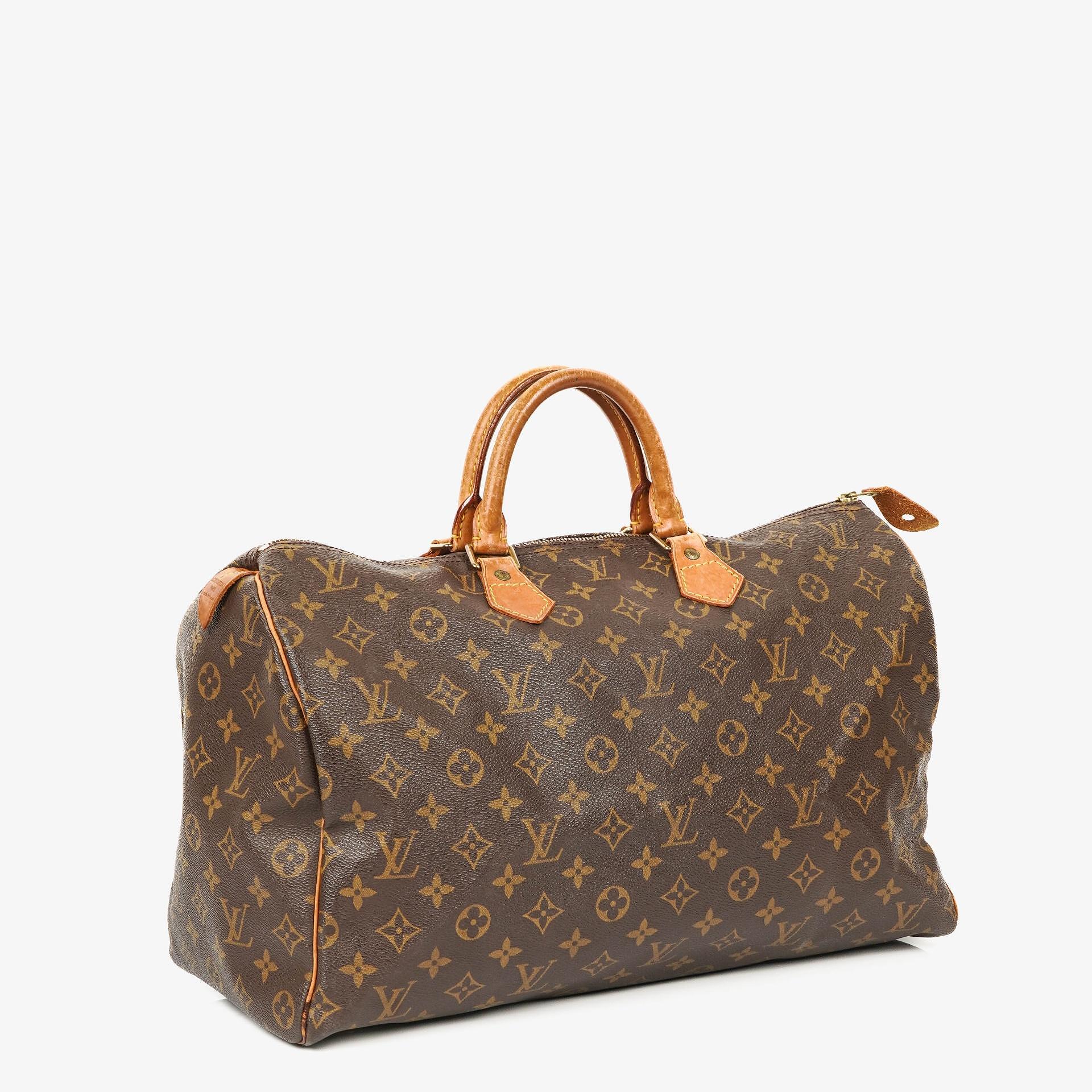 Louis Vuitton Speedy 40 Monogram Canvas Bag