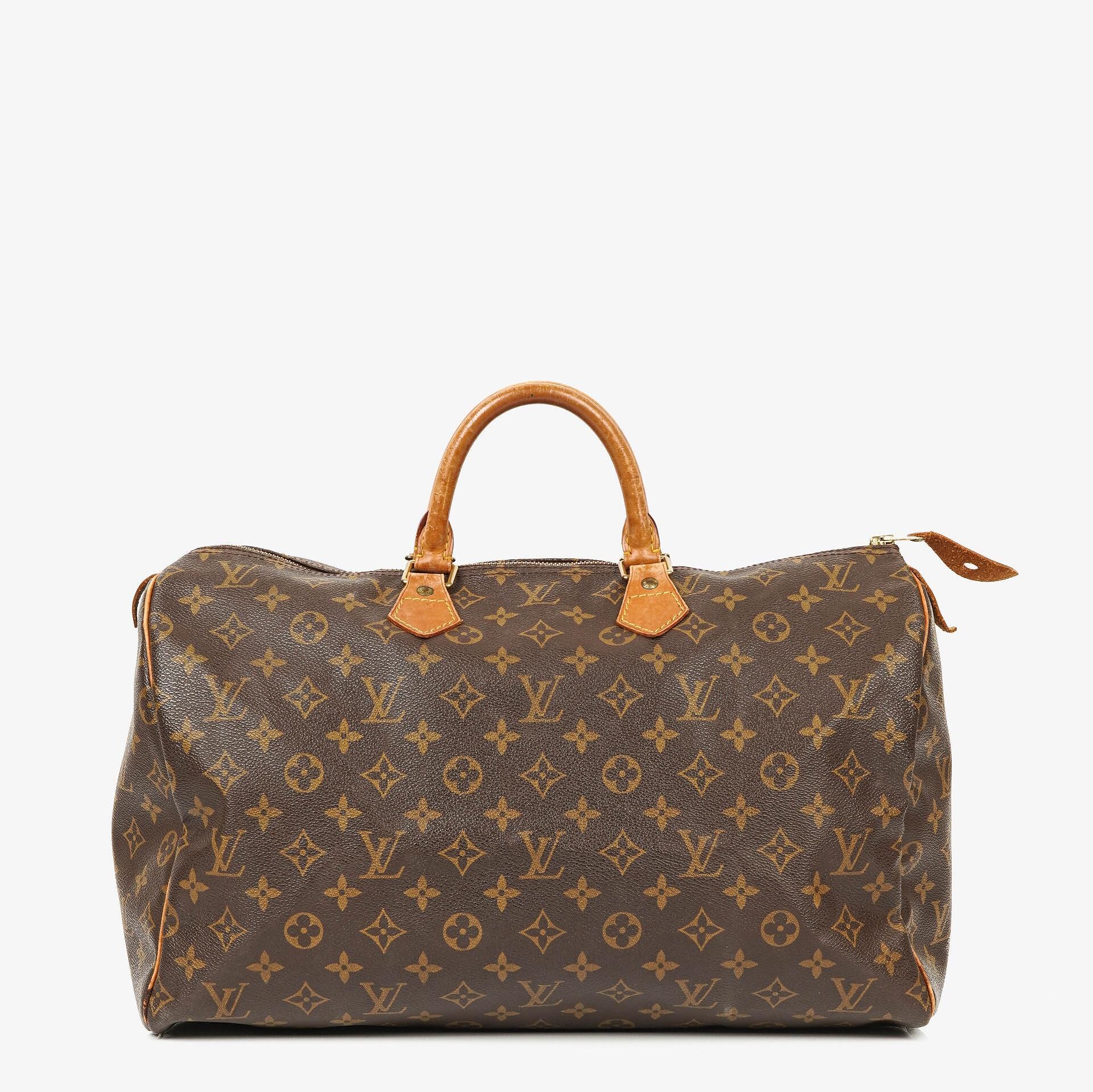 Louis Vuitton Speedy 40 Monogram Canvas Bag