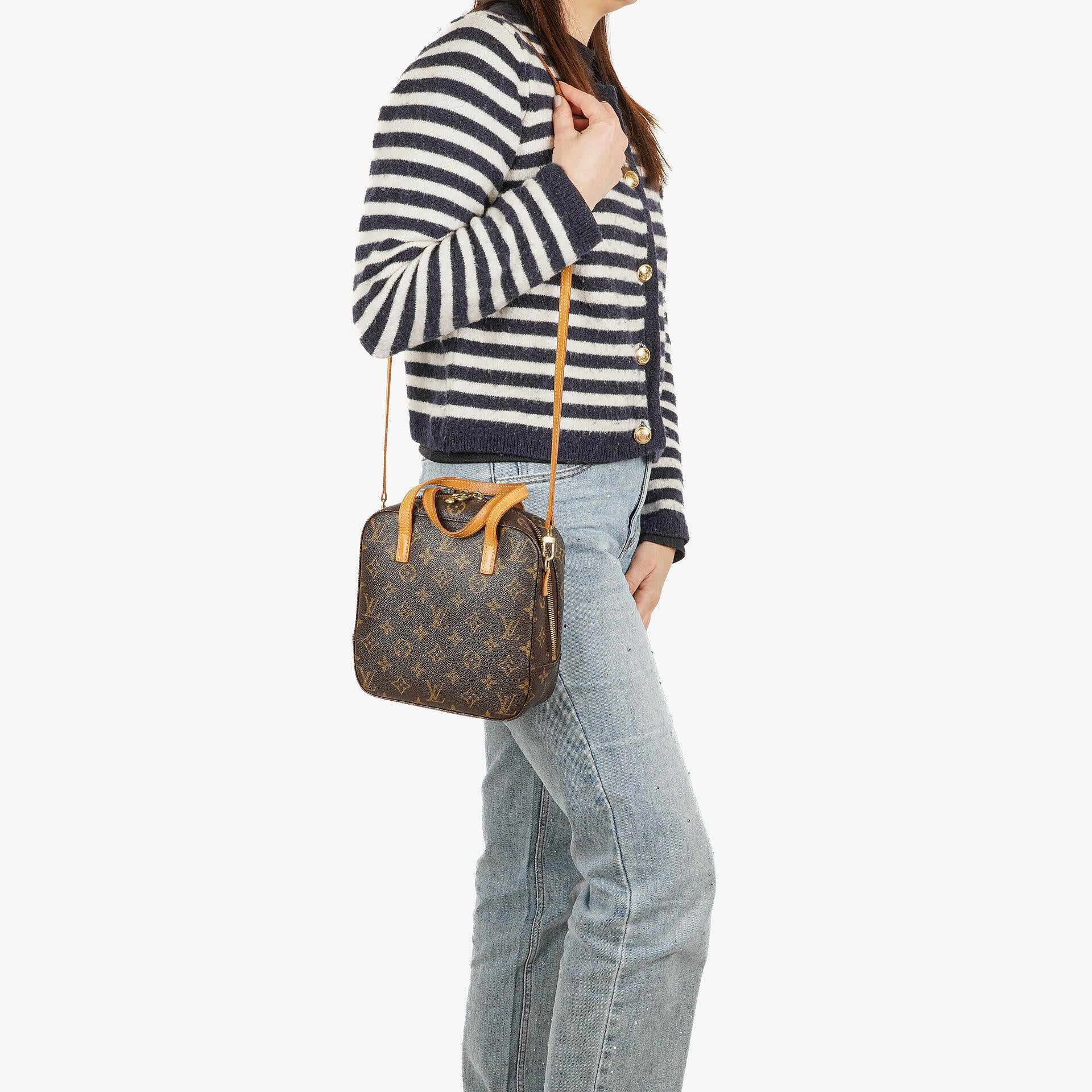 Louis Vuitton Spontini Monogram Canvas Bag