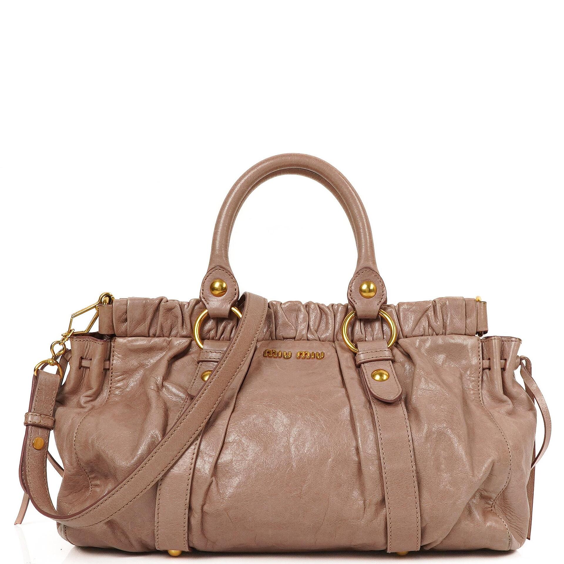 Miu Miu Vitello Satchel Bag