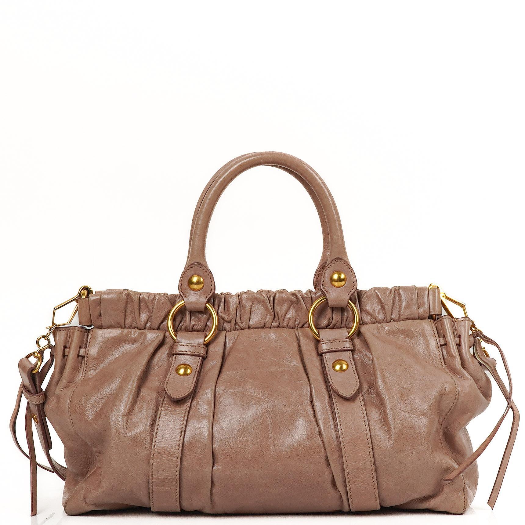 Miu Miu Vitello Satchel Bag