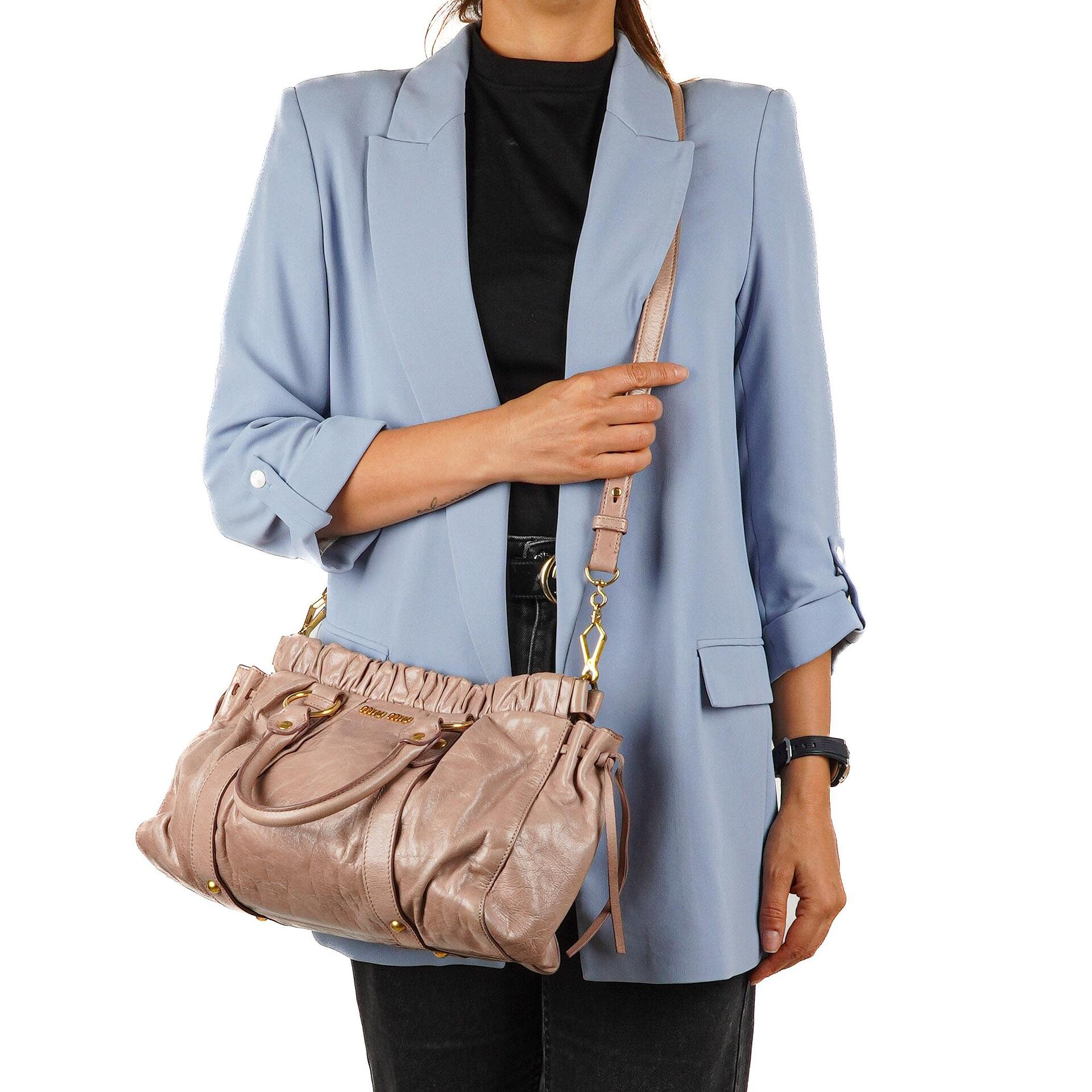 Miu Miu Vitello Satchel Bag