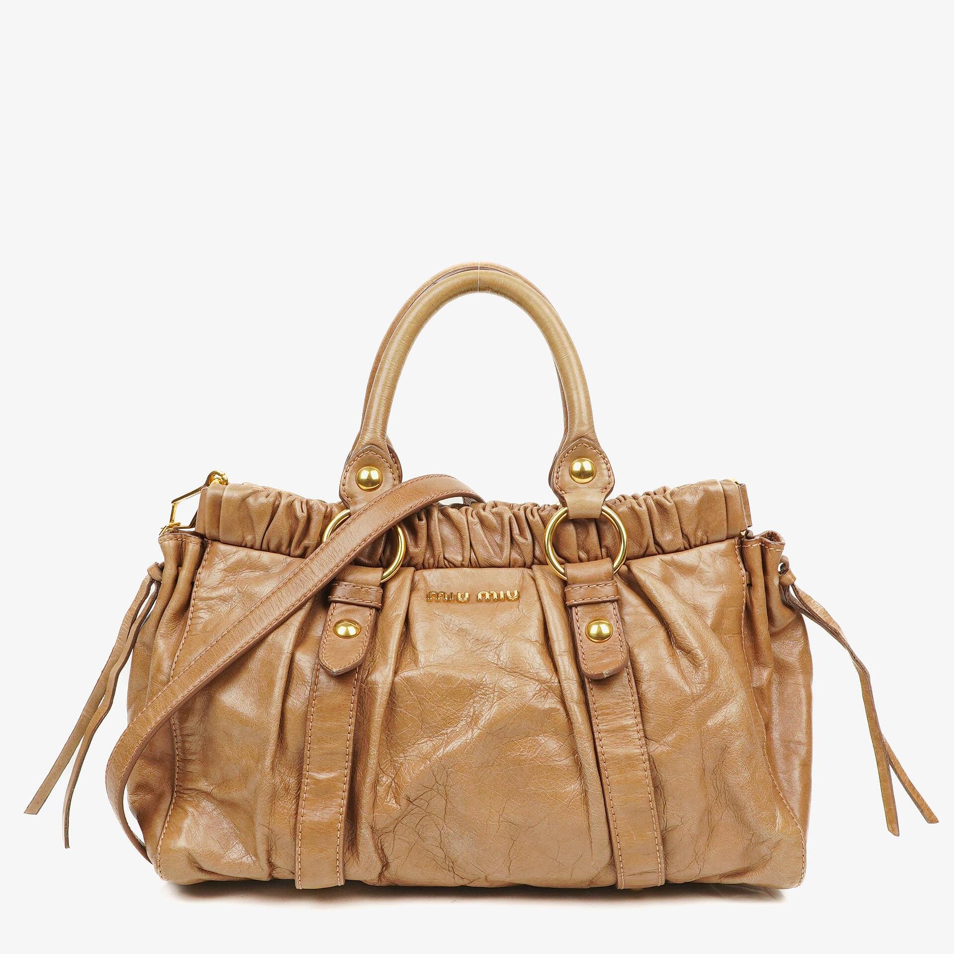 Miu Miu Vitello Satchel Bag