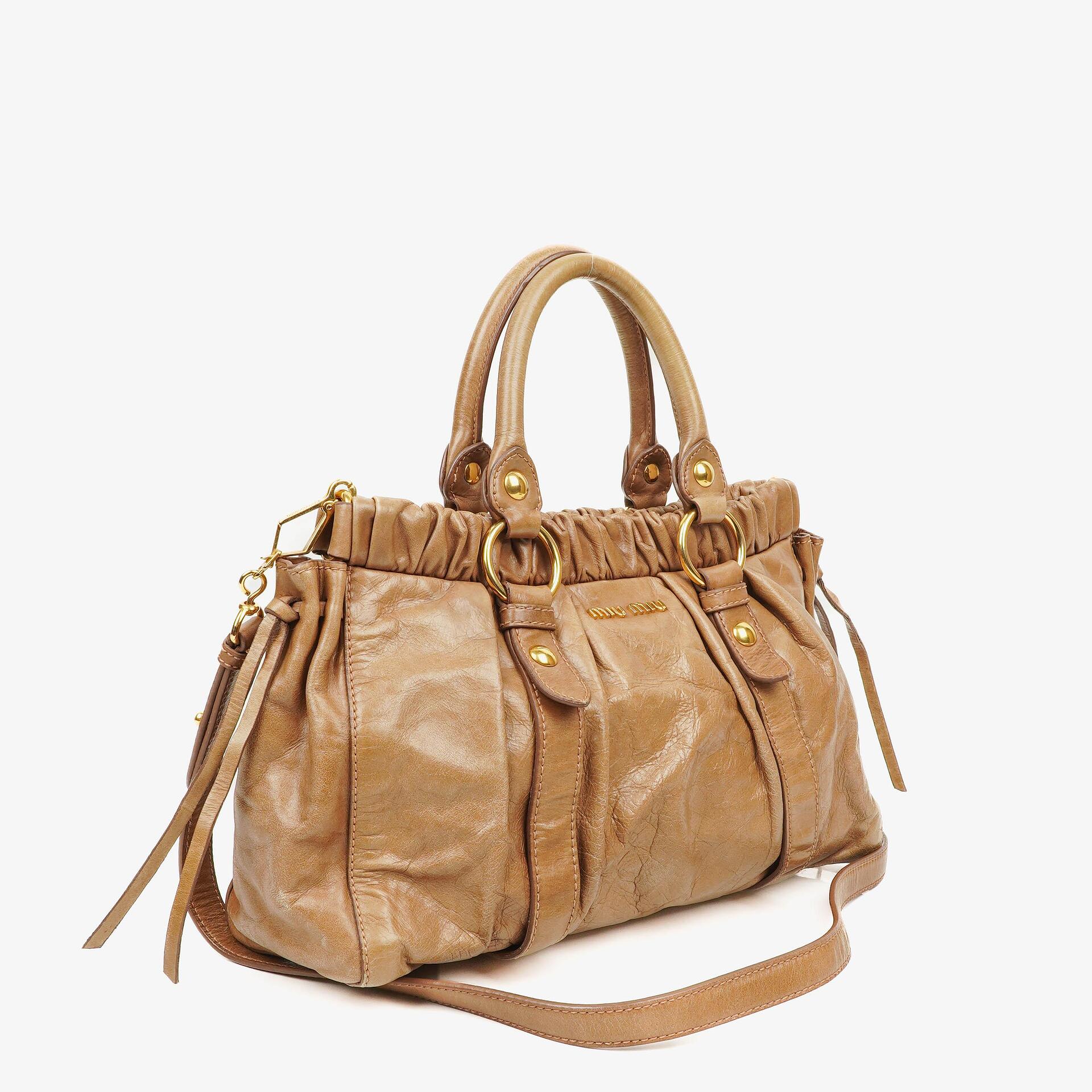 Miu Miu Vitello Satchel Bag