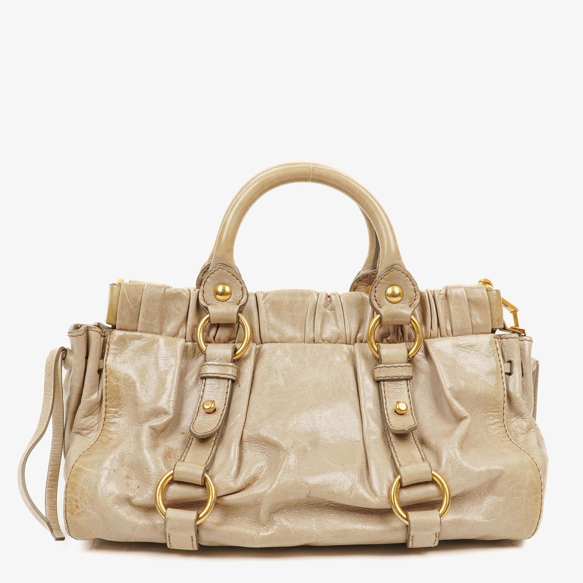 Miu Miu Vitello Satchel Bag