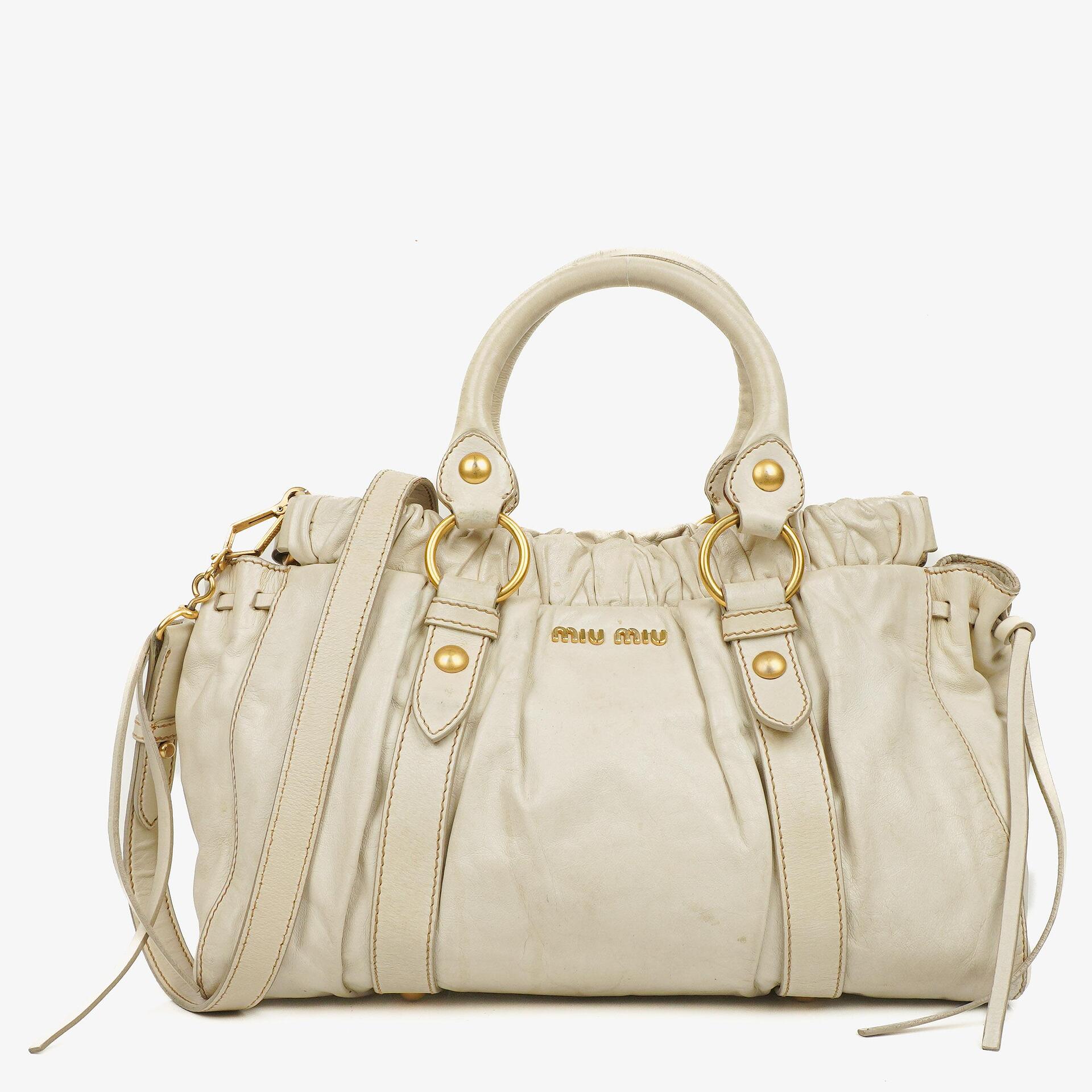 Miu Miu Vitello Satchel Bag