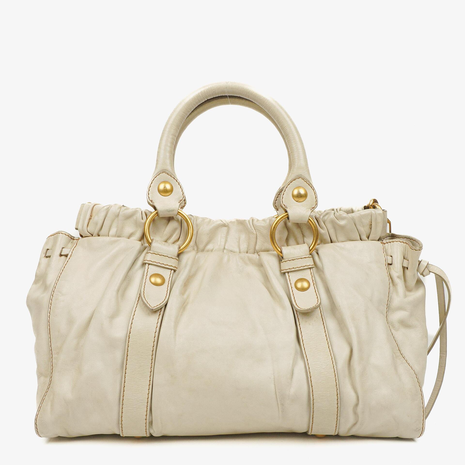 Miu Miu Vitello Satchel Bag